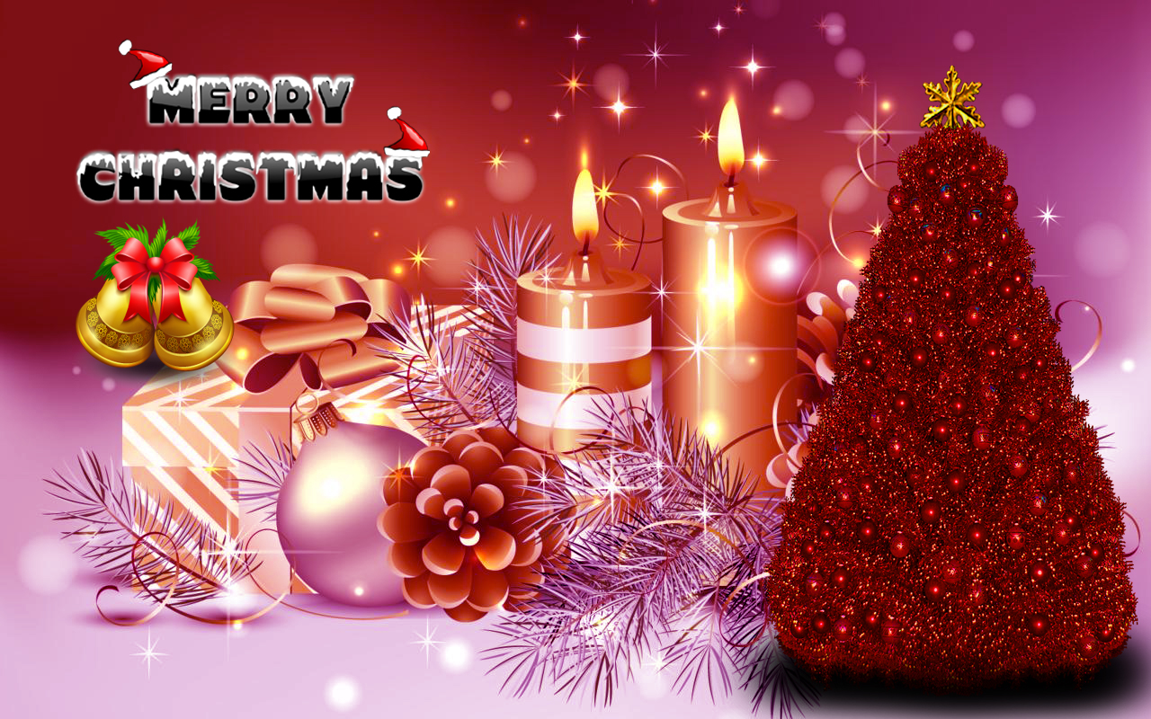 PCデスクトップにクリスマス, キャンドル, 贈り物, クリスマスツリー, クリスマスオーナメント, ホリデー画像を無料でダウンロード