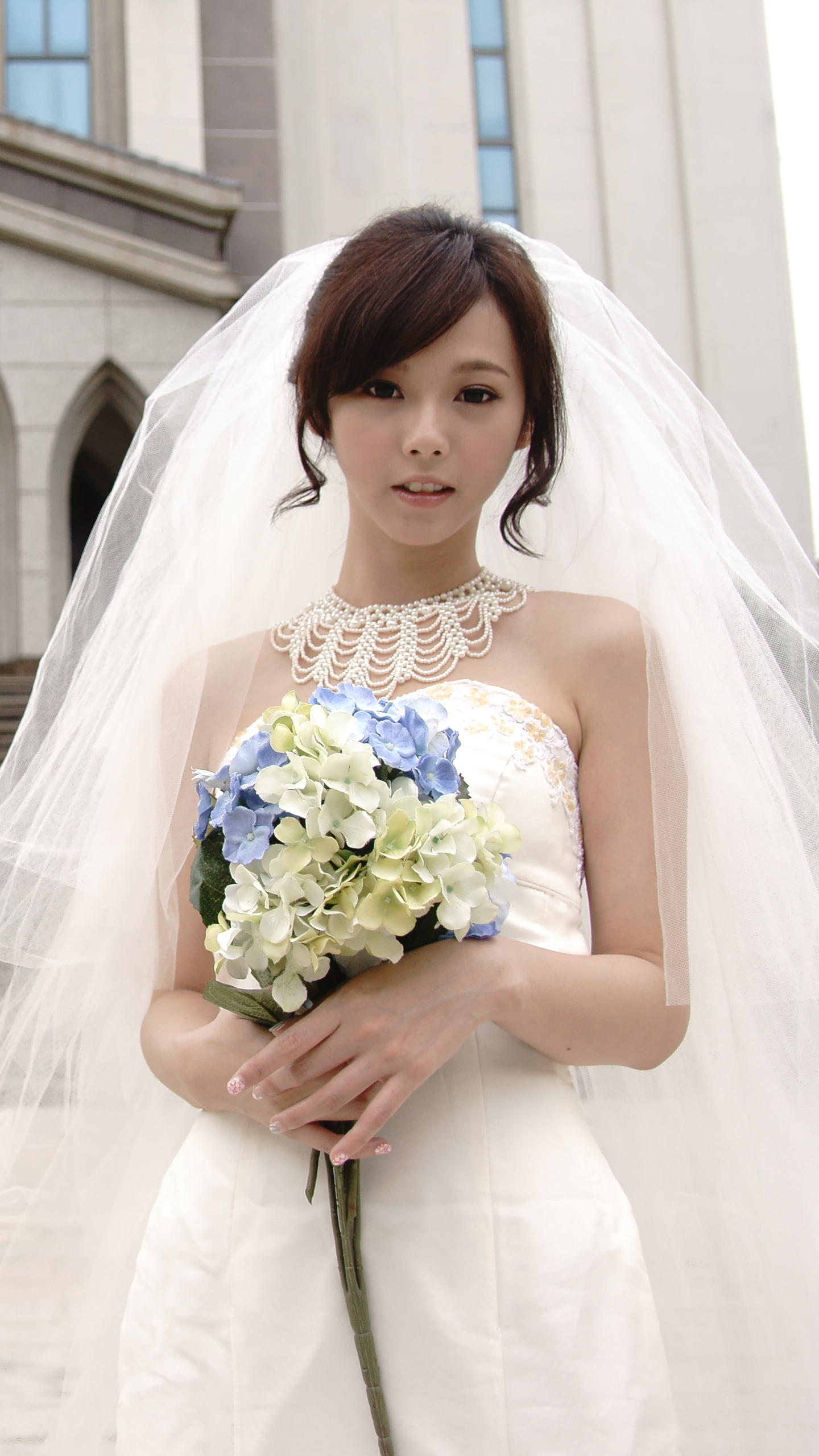 Download mobile wallpaper Bride, Model, Women, Asian, Taiwanese, Lín Yǔ for free.
