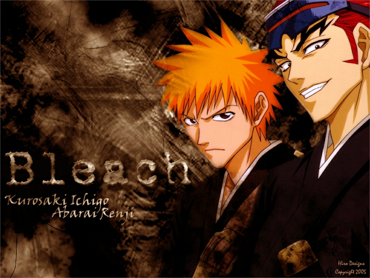 Descarga gratuita de fondo de pantalla para móvil de Animado, Bleach: Burîchi, Renji Abarai, Ichigo Kurosaki.