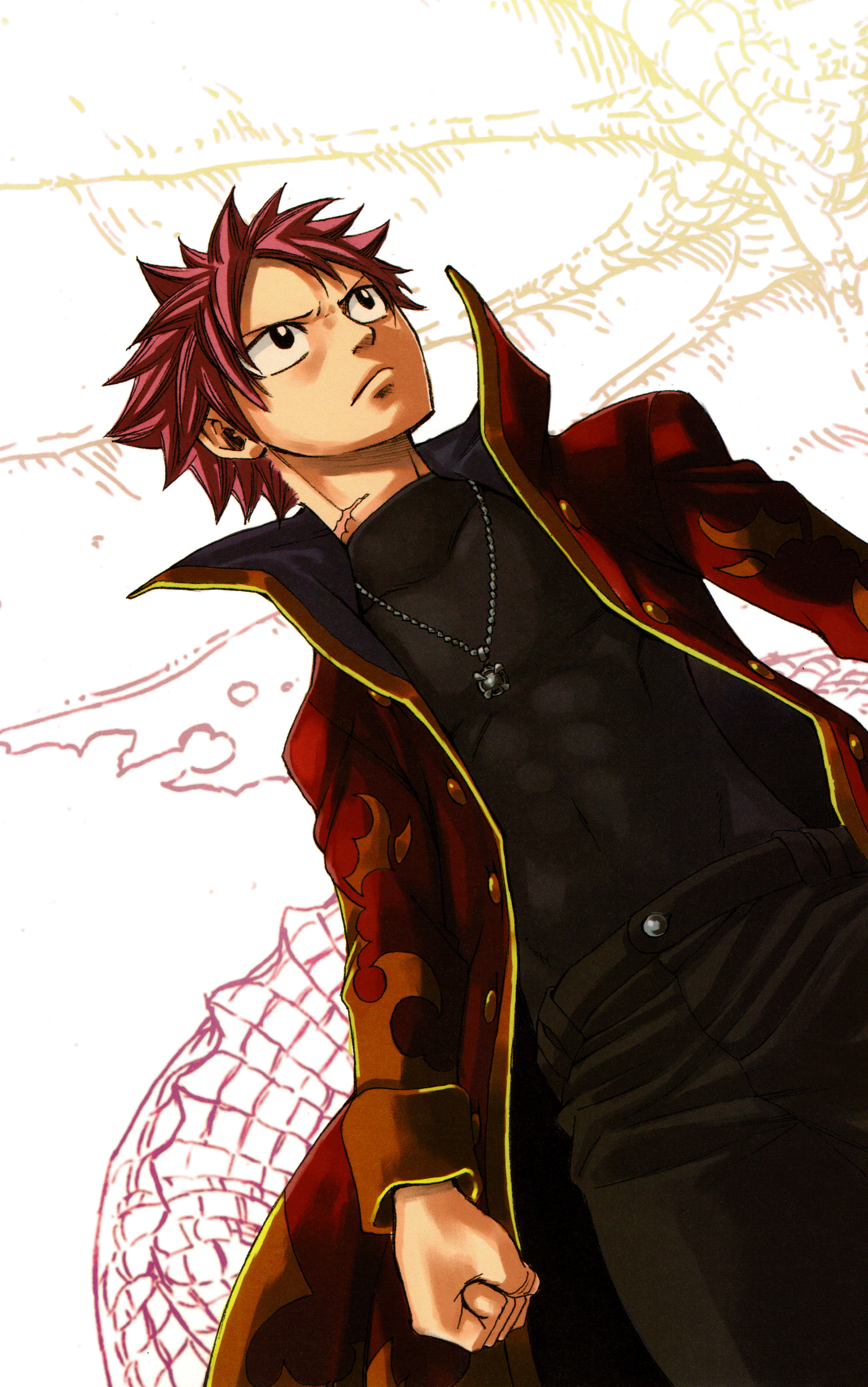 Handy-Wallpaper Animes, Fairy Tail, Natsu Dragneel kostenlos herunterladen.