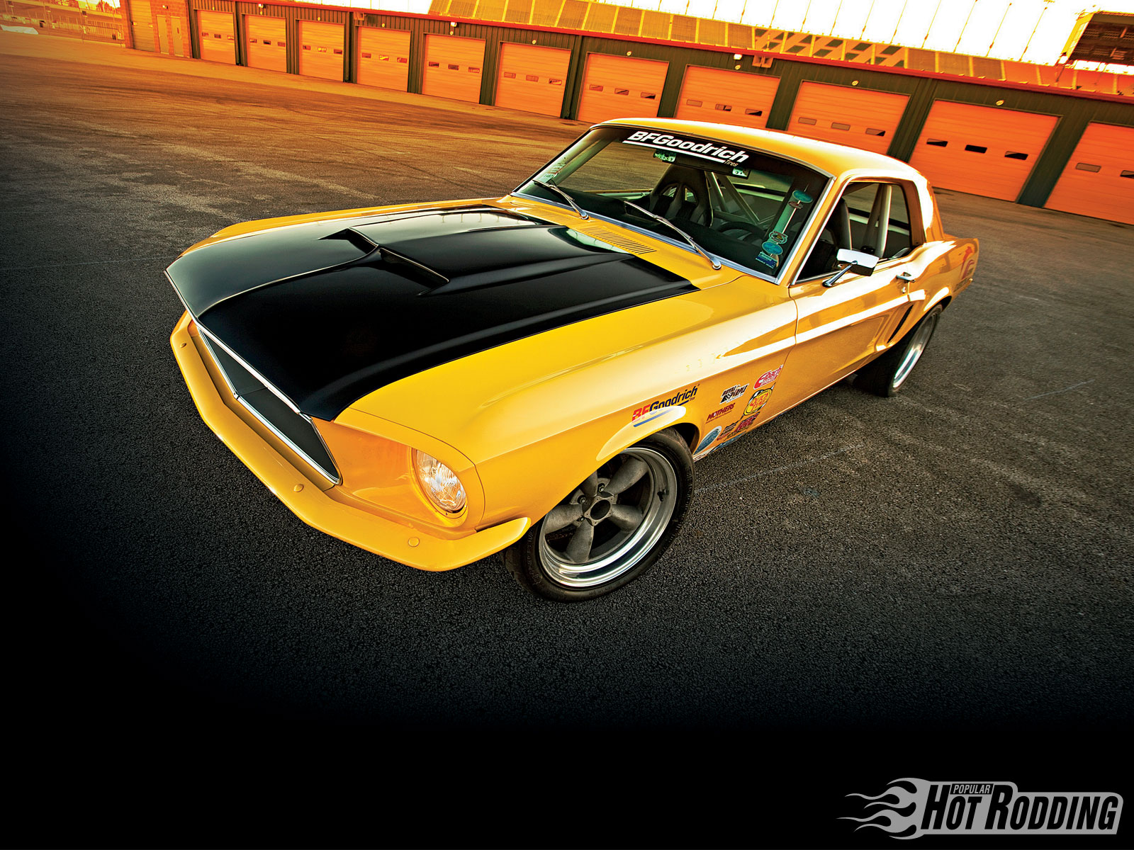 Download mobile wallpaper Classic Car, Muscle Car, Ford, Hot Rod, Ford Mustang, Vehicles for free.