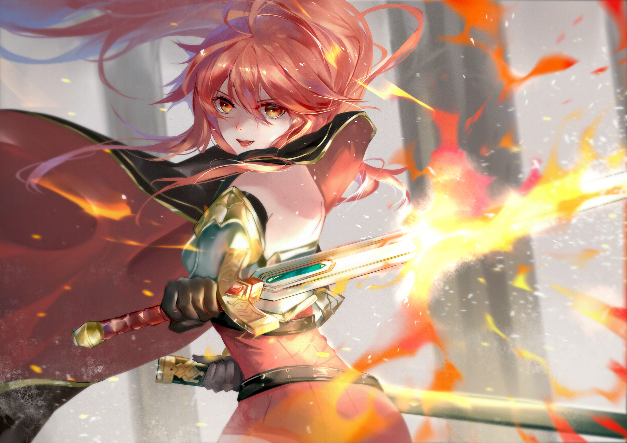Free download wallpaper Anime, Sword, Original on your PC desktop
