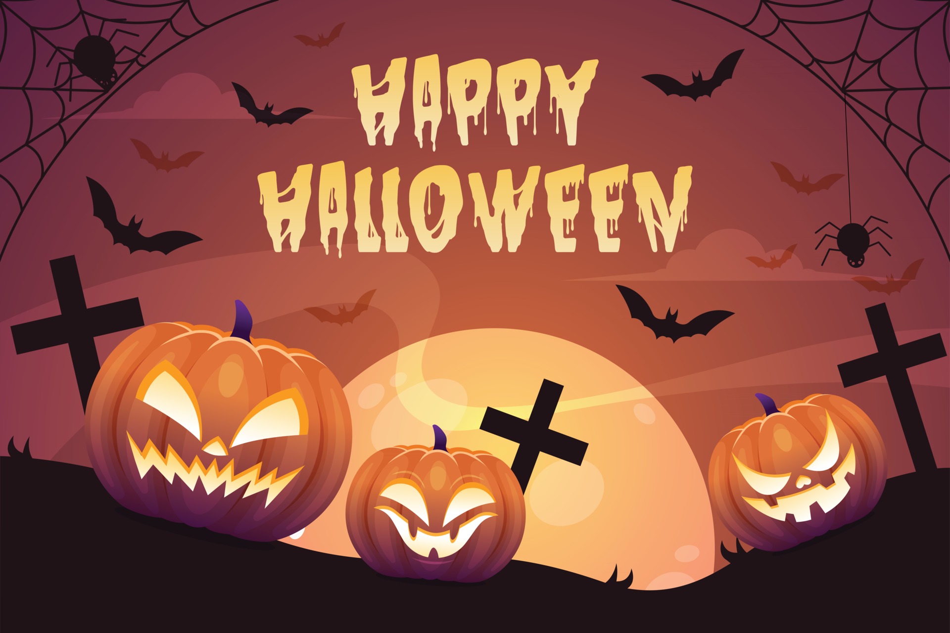 Descarga gratis la imagen Día Festivo, Víspera De Todos Los Santos, Jack O' Lantern, Feliz Halloween en el escritorio de tu PC