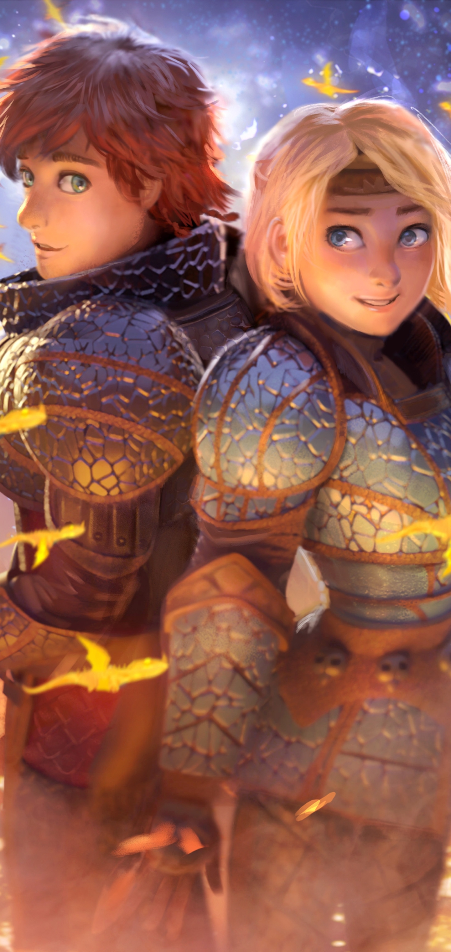 Download mobile wallpaper Movie, Hiccup (How To Train Your Dragon), How To Train Your Dragon, Astrid (How To Train Your Dragon), How To Train Your Dragon: The Hidden World for free.