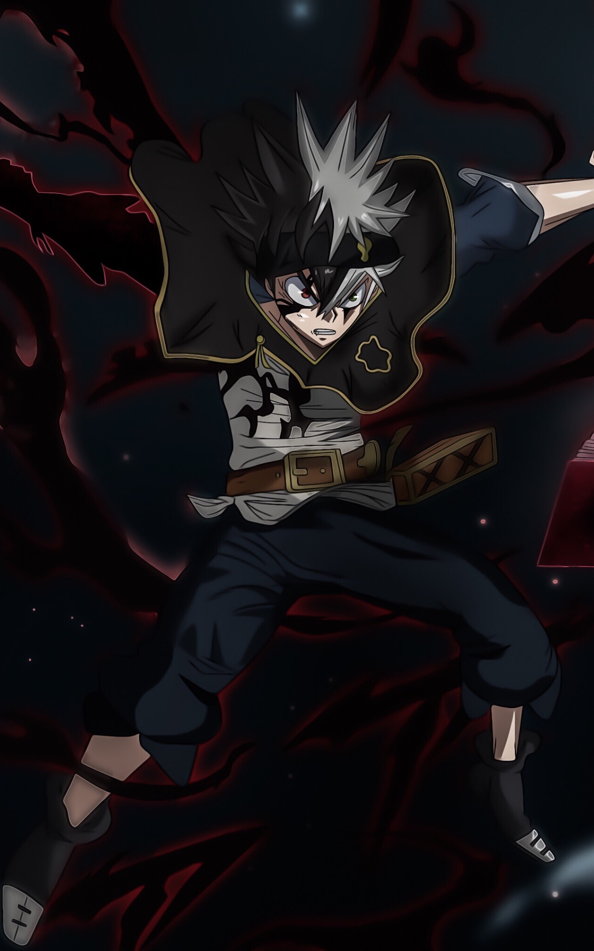 Handy-Wallpaper Animes, Asta (Schwarzklee), Black Clover kostenlos herunterladen.