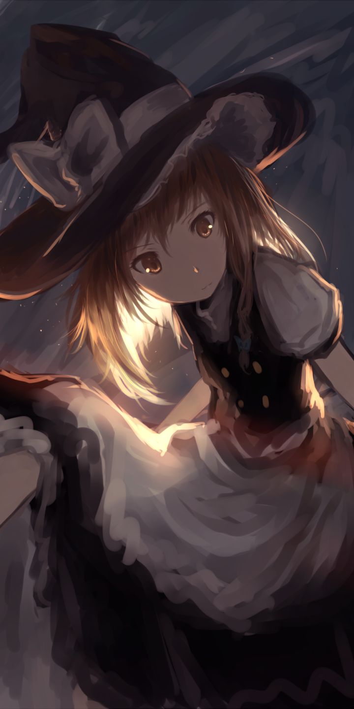 Descarga gratuita de fondo de pantalla para móvil de Animado, Touhou, Marisa Kirisame.