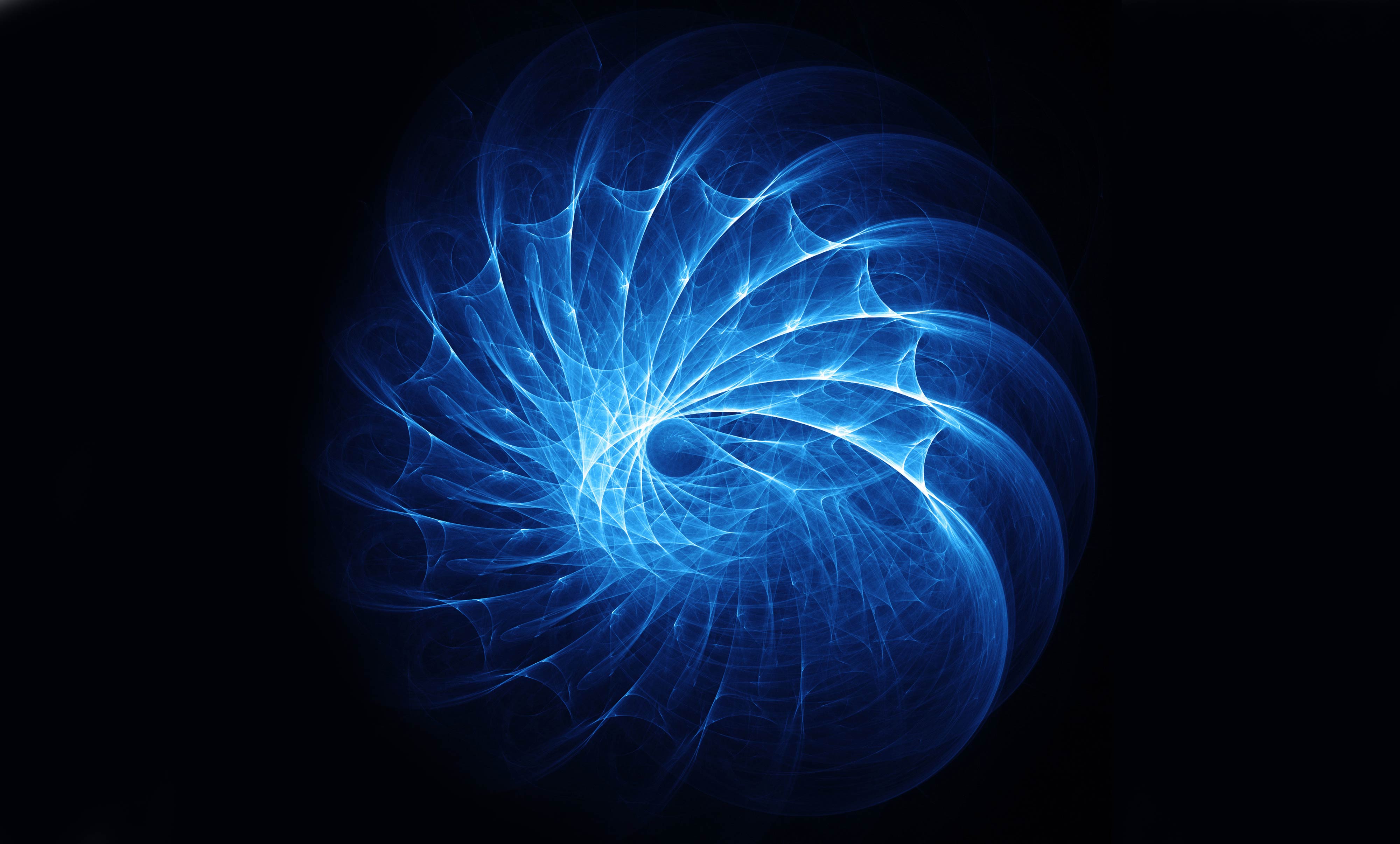 941354 descargar fondo de pantalla abstracto, espiral, azul, fractales: protectores de pantalla e imágenes gratis
