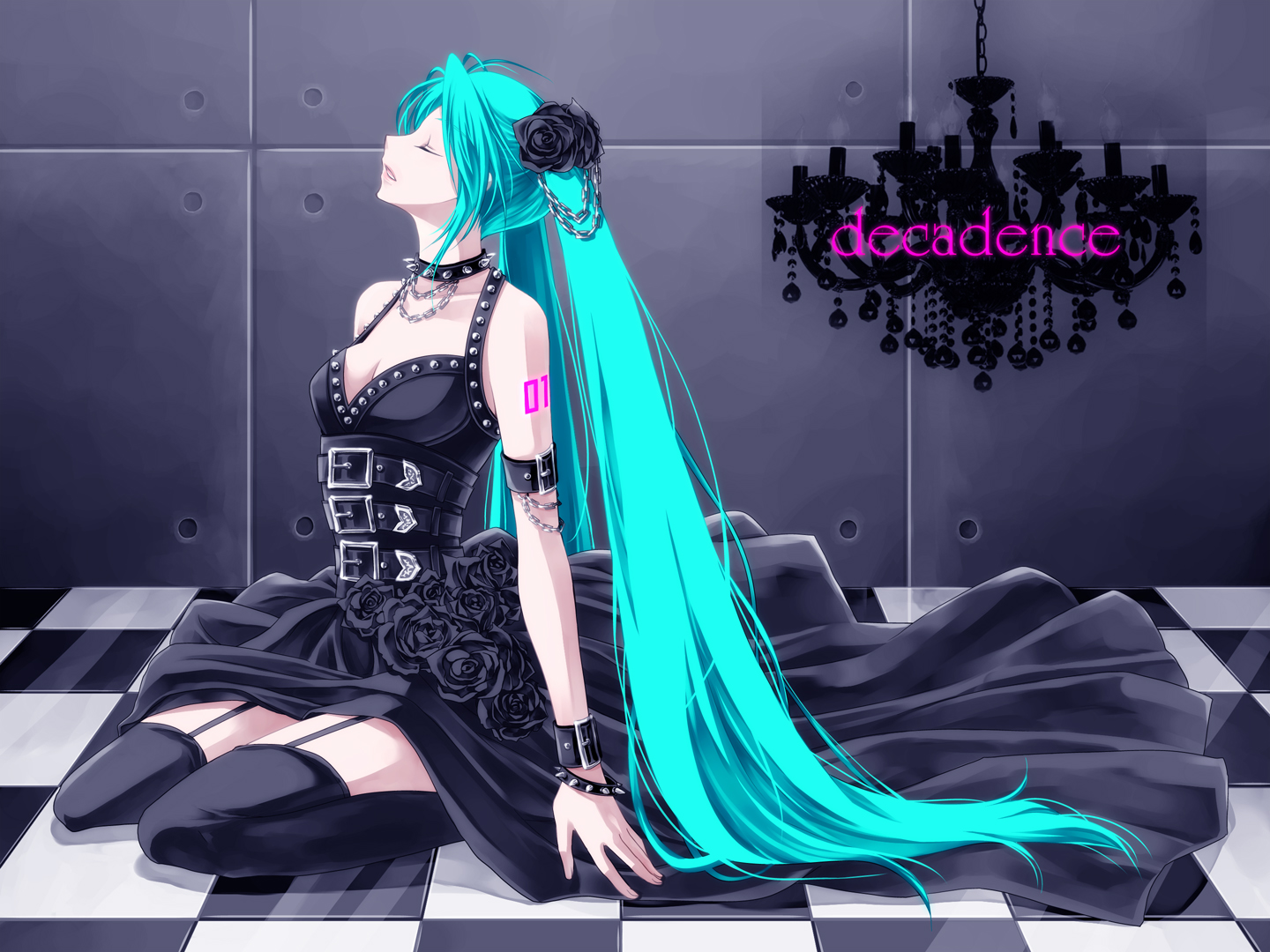 Handy-Wallpaper Vocaloid, Hatsune Miku, Animes kostenlos herunterladen.