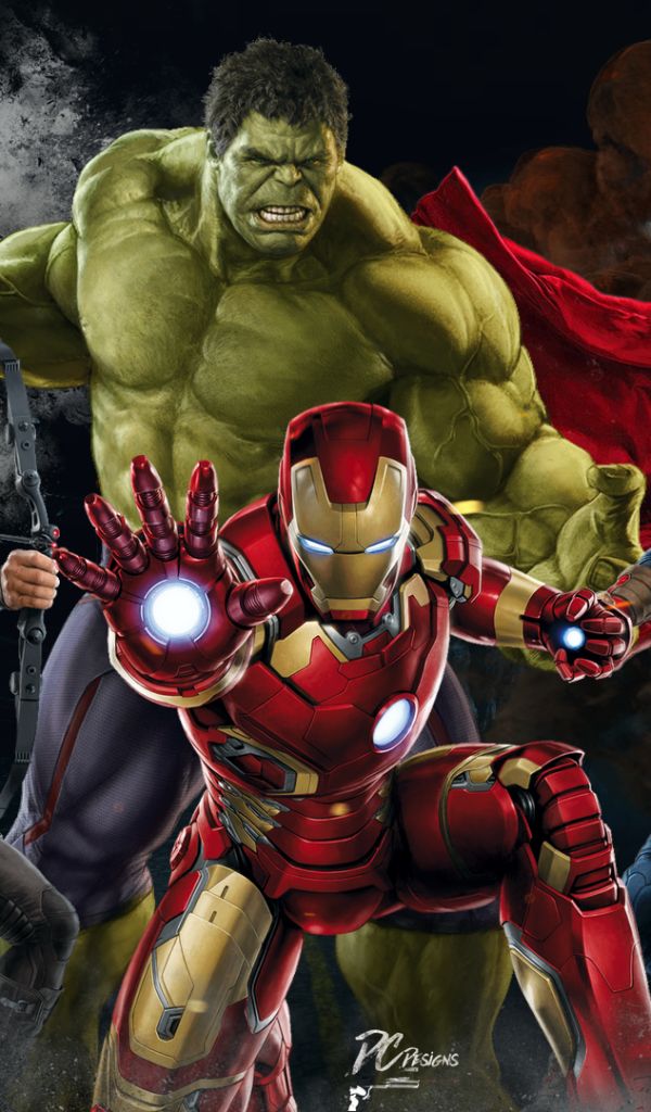 Handy-Wallpaper Hulk, Filme, Ironman, Rächer, Die Rächer, Avengers: Age Of Ultron kostenlos herunterladen.