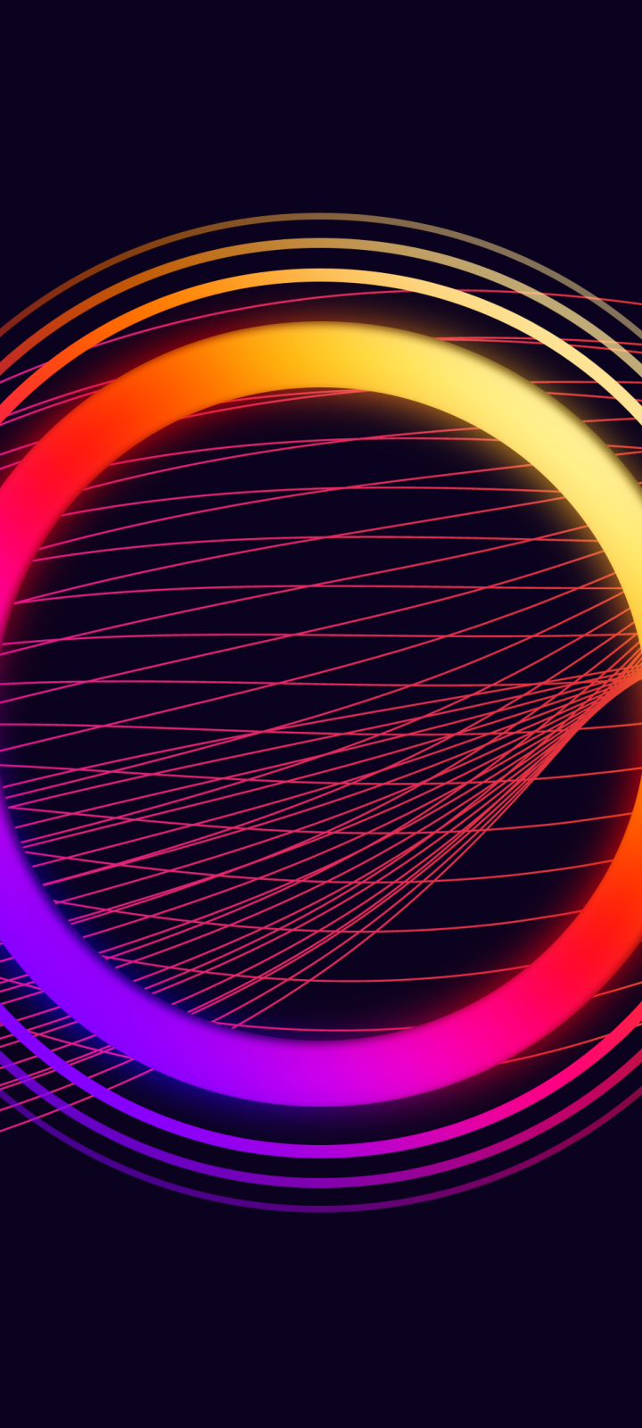 Download mobile wallpaper Abstract, Colors, Gradient, Circle for free.