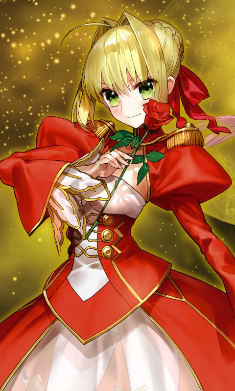 Download mobile wallpaper Anime, Red Saber, Fate/extra, Nero Claudius, Tamamo No Mae (Fate/grand Order), Fate Series for free.