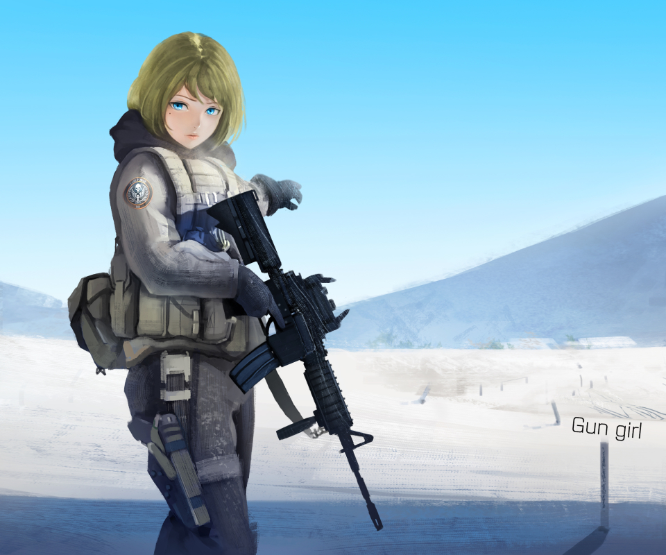 Download mobile wallpaper Weapon, Blonde, Hoodie, Glove, Green Eyes, Call Of Duty, Video Game, Gun, Short Hair for free.
