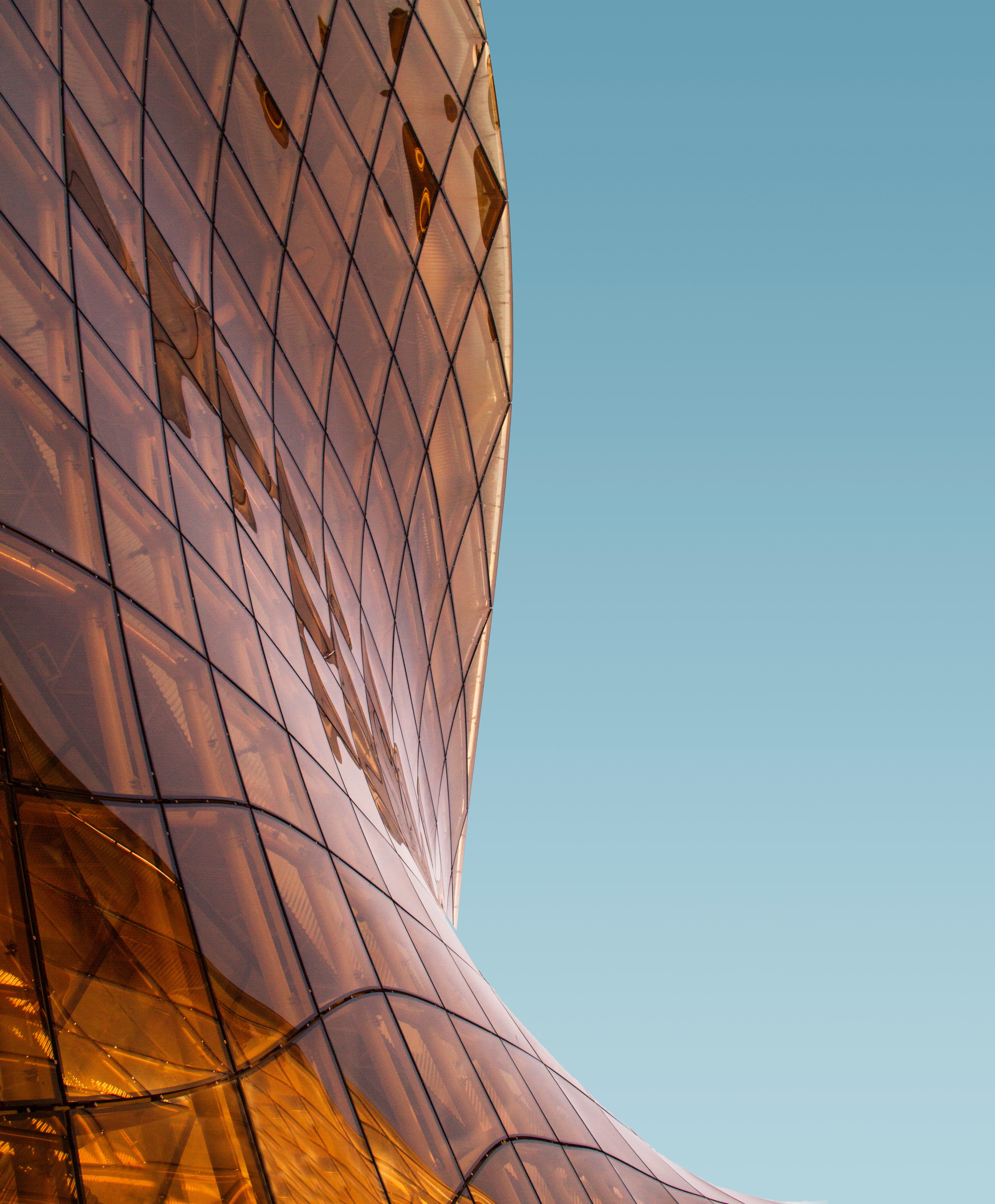 Free download wallpaper Building, Facade, Architecture, Glass, Minimalism on your PC desktop