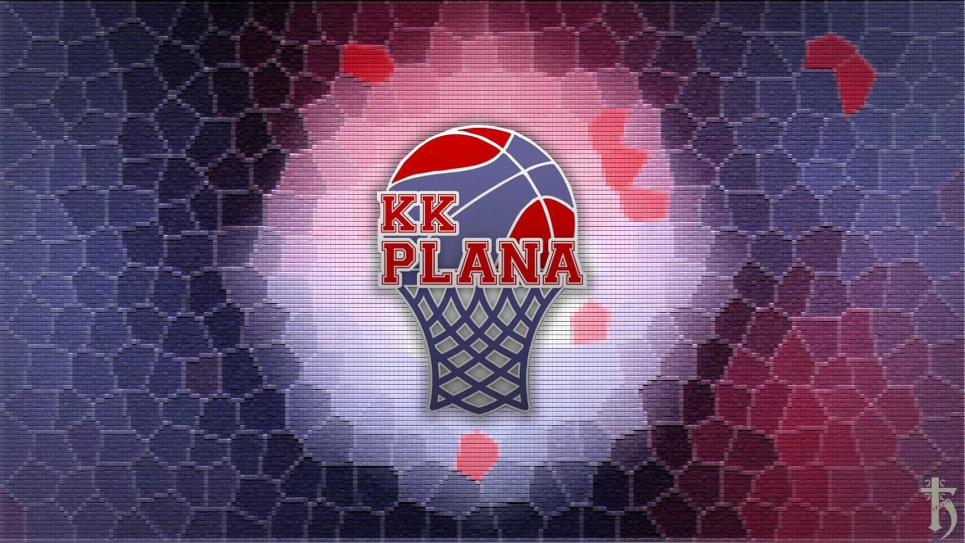 Téléchargez gratuitement l'image Logo, Des Sports, Basket, Kk Plana sur le bureau de votre PC