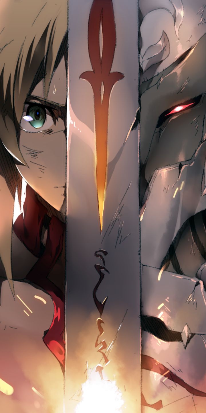 Handy-Wallpaper Animes, Säbel (Fate Serie), Fate/apocrypha, Mordred (Schicksal/apokryphen), Schicksalsserie kostenlos herunterladen.