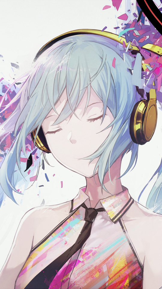 Handy-Wallpaper Vocaloid, Hatsune Miku, Animes kostenlos herunterladen.