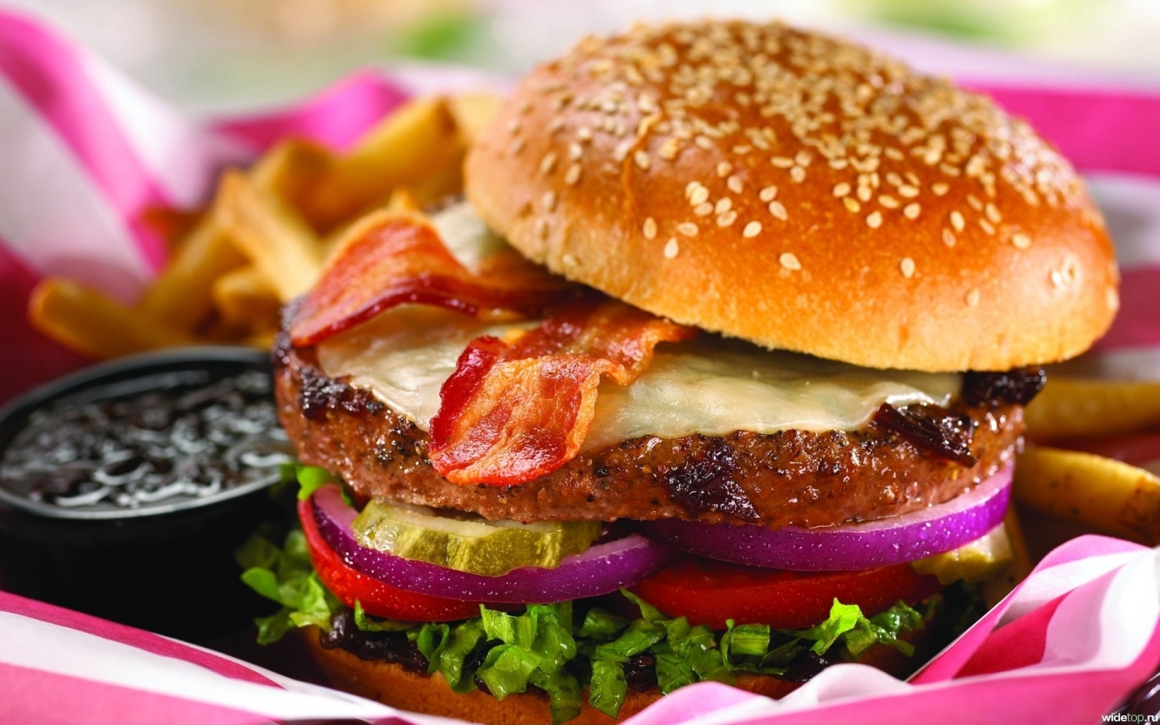 Download mobile wallpaper Food, Burger for free.