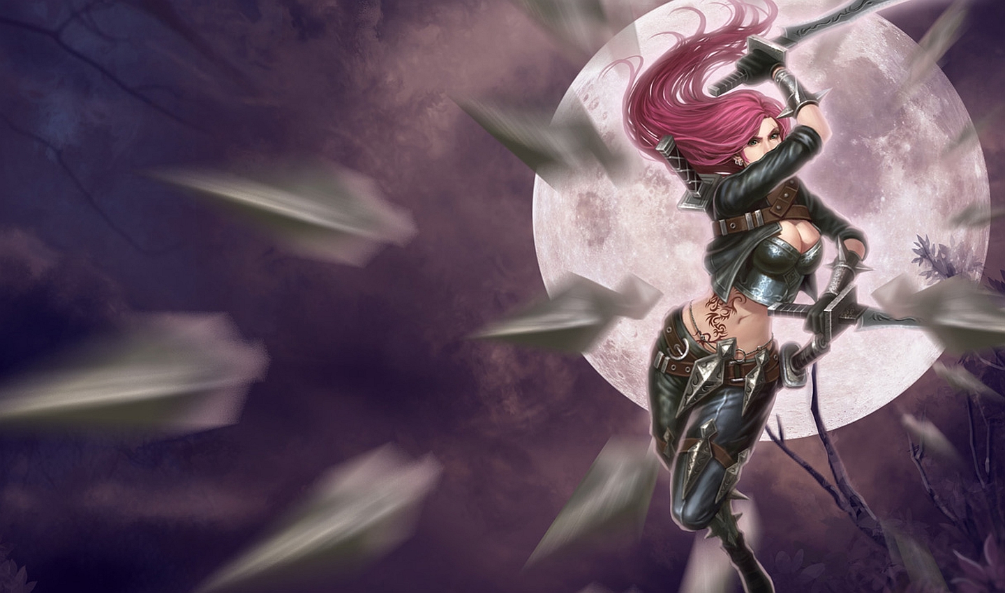 Baixar papel de parede para celular de League Of Legends, Videogame, Katarina (Liga Das Lendas) gratuito.