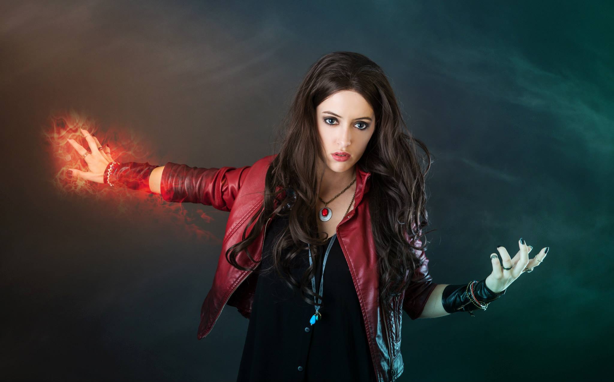 Free download wallpaper Avengers, Women, Cosplay, Scarlet Witch on your PC desktop