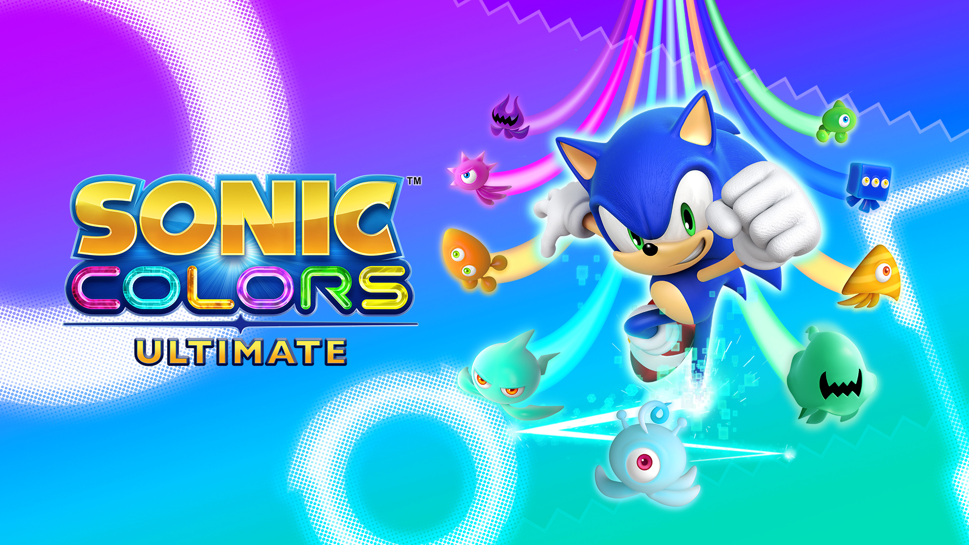 sonic colors: ultimate, video game, logo, sonic the hedgehog