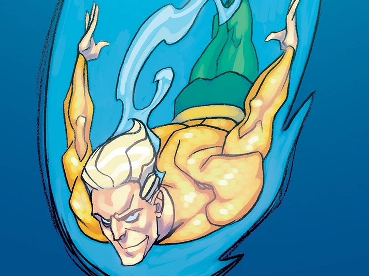 Handy-Wallpaper Comics, Aquaman kostenlos herunterladen.