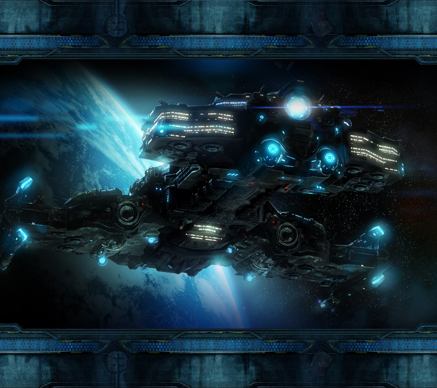 Download mobile wallpaper Sci Fi, Spaceship, Starcraft Ii for free.