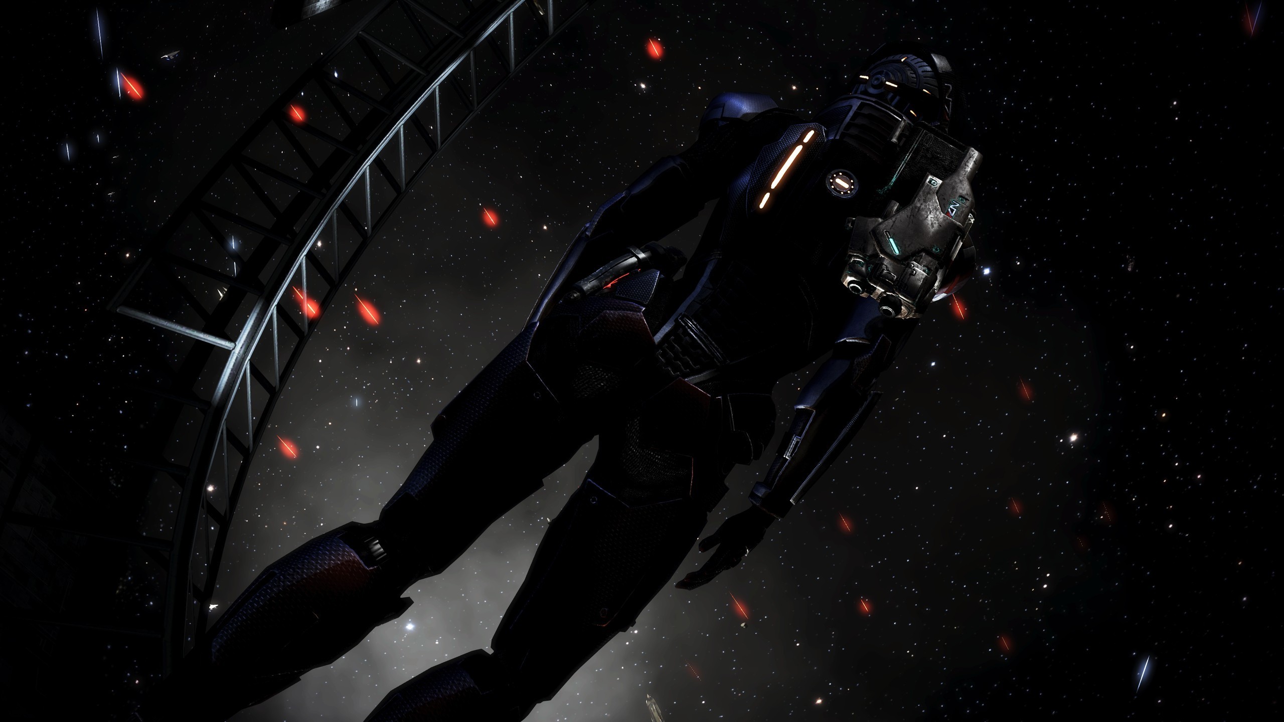 Free download wallpaper Mass Effect, Space, Space Suit, Video Game on your PC desktop