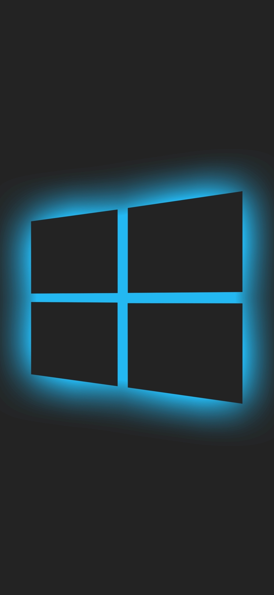 Download mobile wallpaper Windows, Glow, Technology, Logo for free.