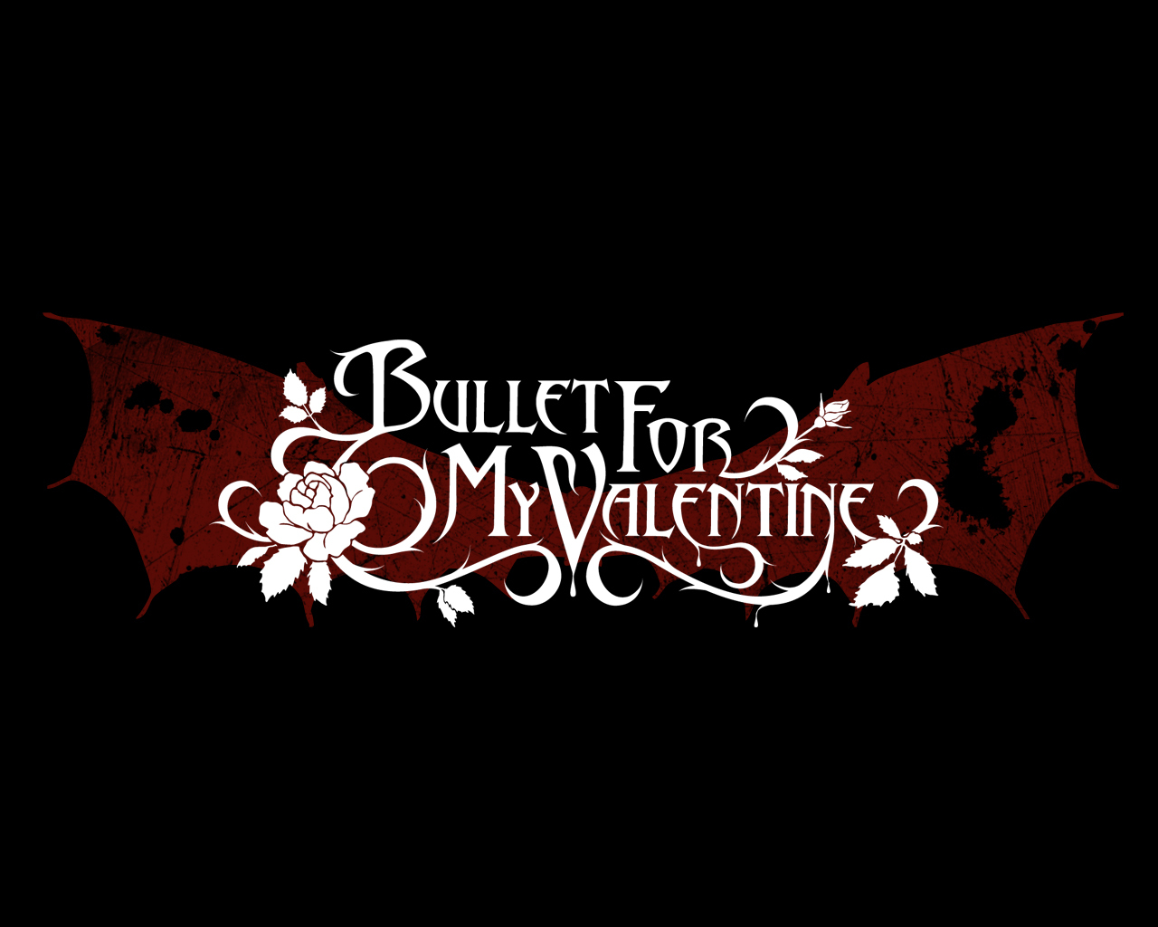 bullet for my valentine, black, music, background, logos
