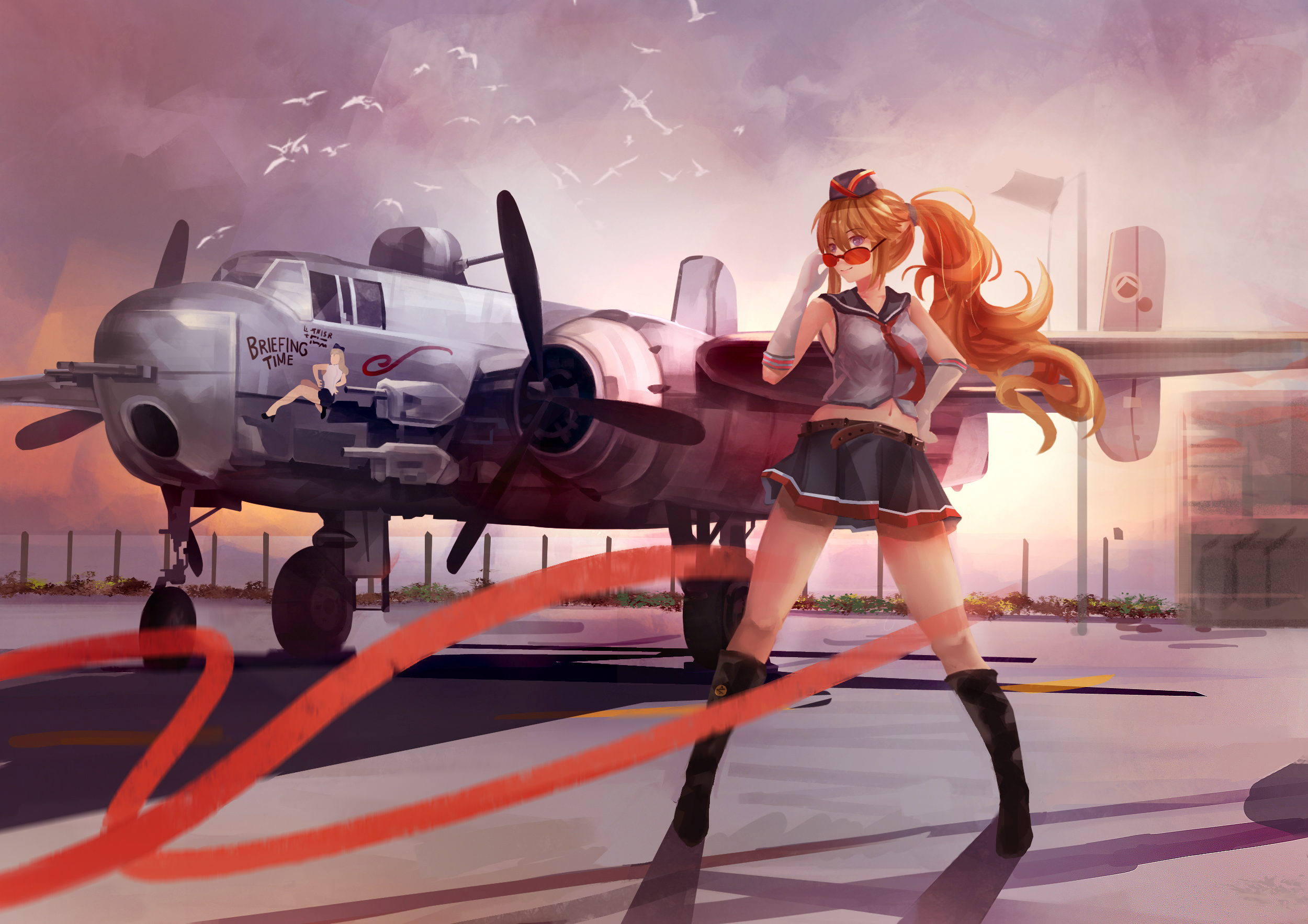 Download mobile wallpaper Anime, Warship Girls, Hornet (Warship Girls) for free.