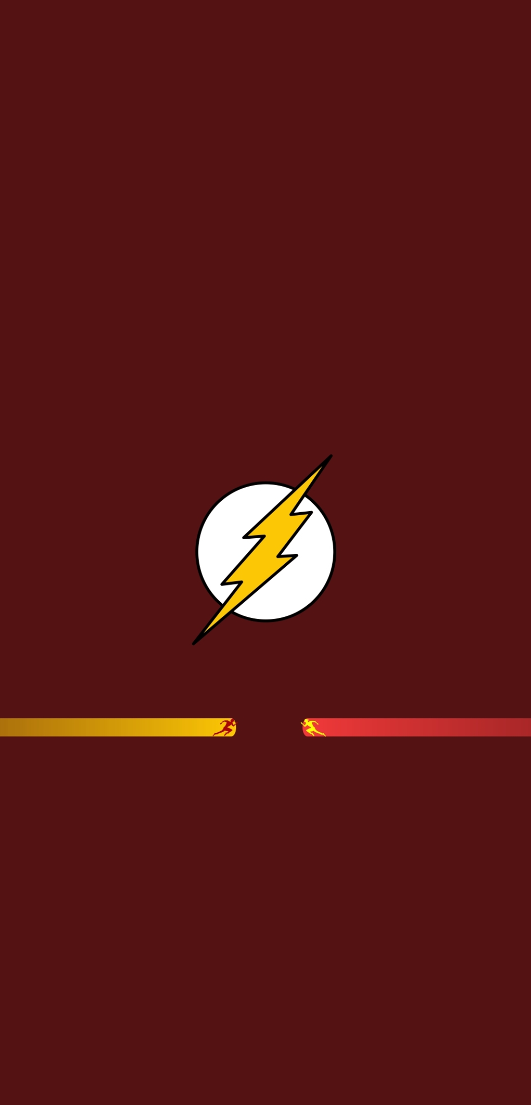 Descarga gratuita de fondo de pantalla para móvil de Destello, Minimalista, Historietas, Dc Comics, The Flash, Flash Inverso.