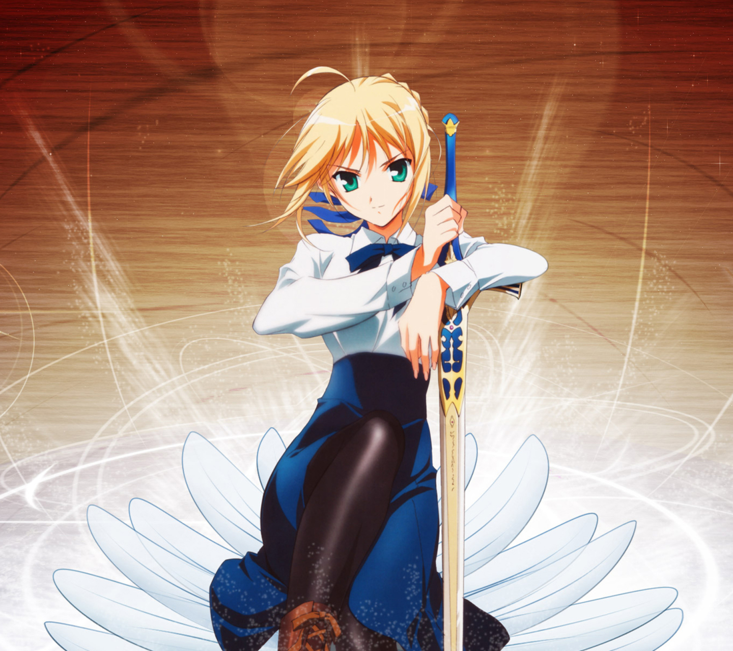 Handy-Wallpaper Animes, Säbel (Fate Serie), Fate/stay Night: Unlimited Blade Works, Schicksalsserie kostenlos herunterladen.