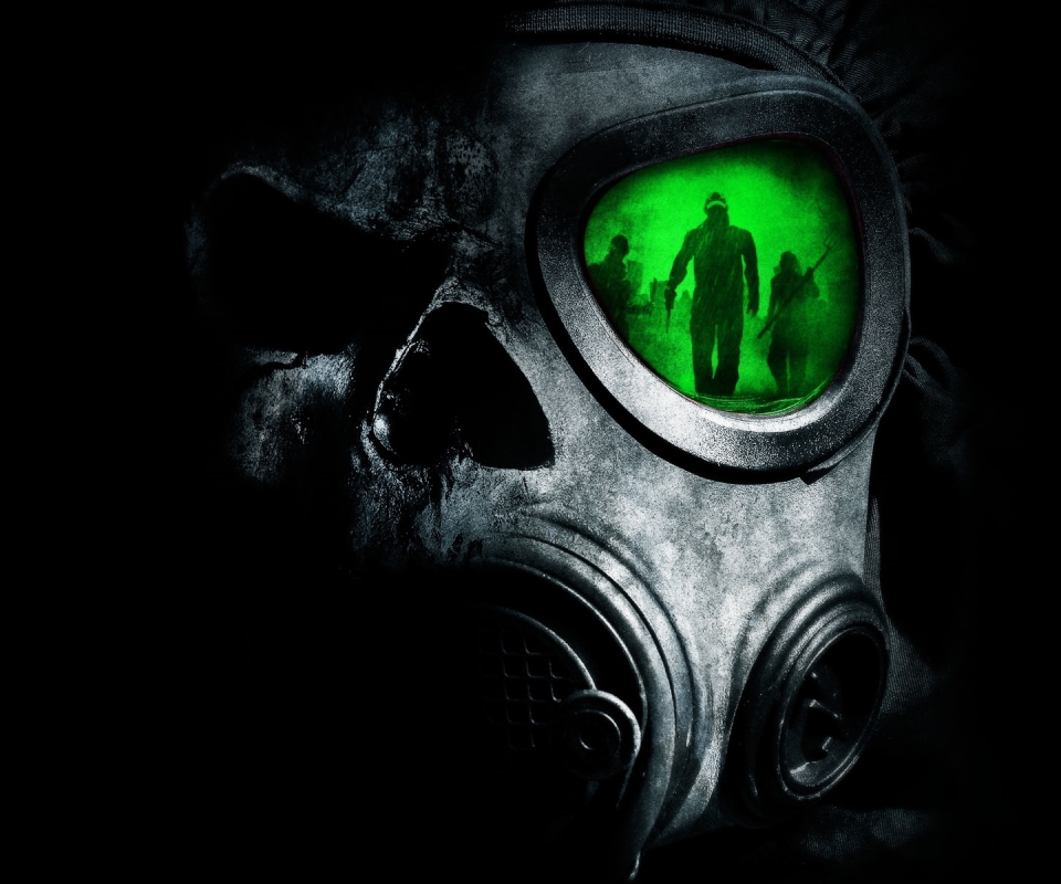 Free download wallpaper Dark, Mask, Gas Mask on your PC desktop