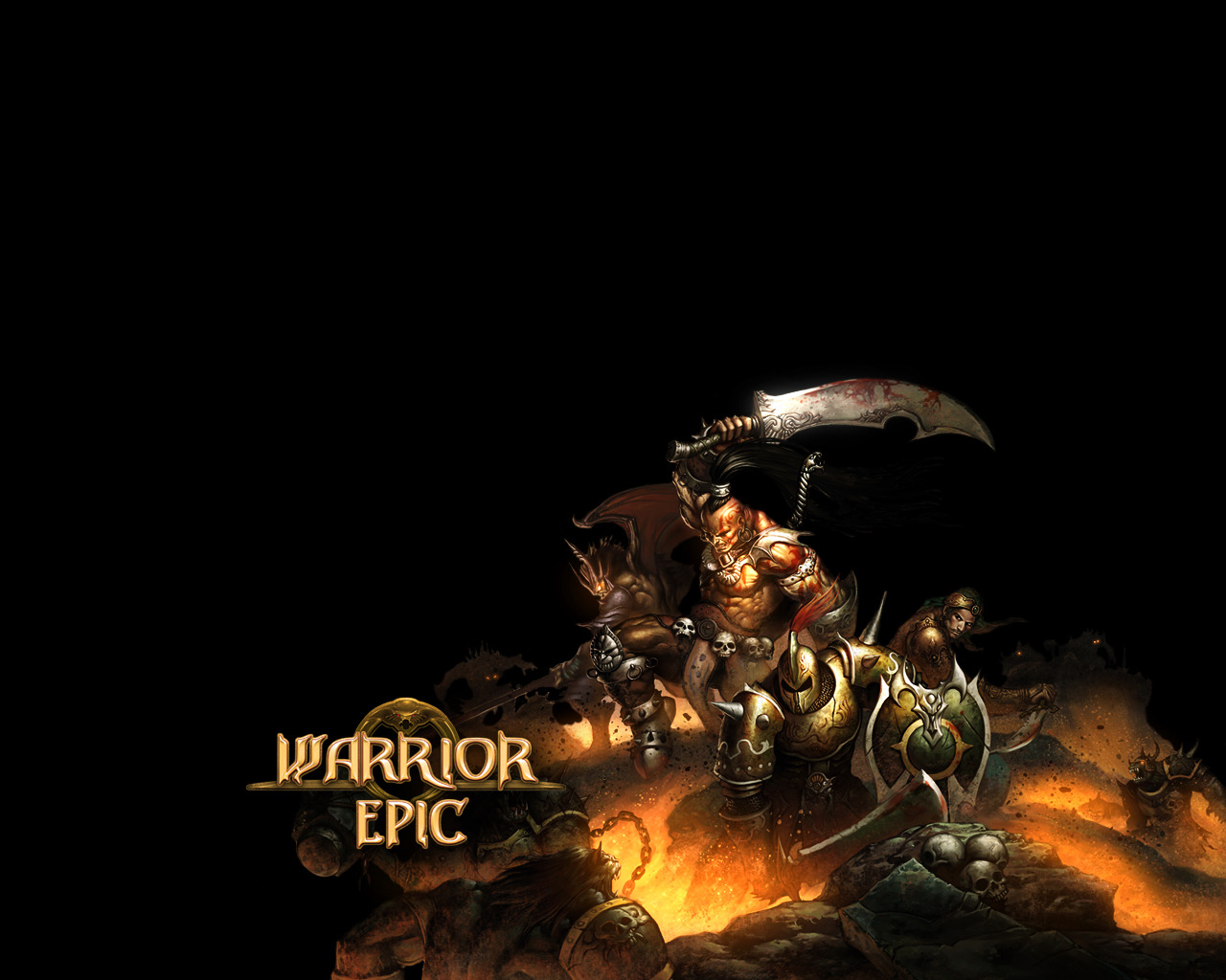 video game, warrior epic