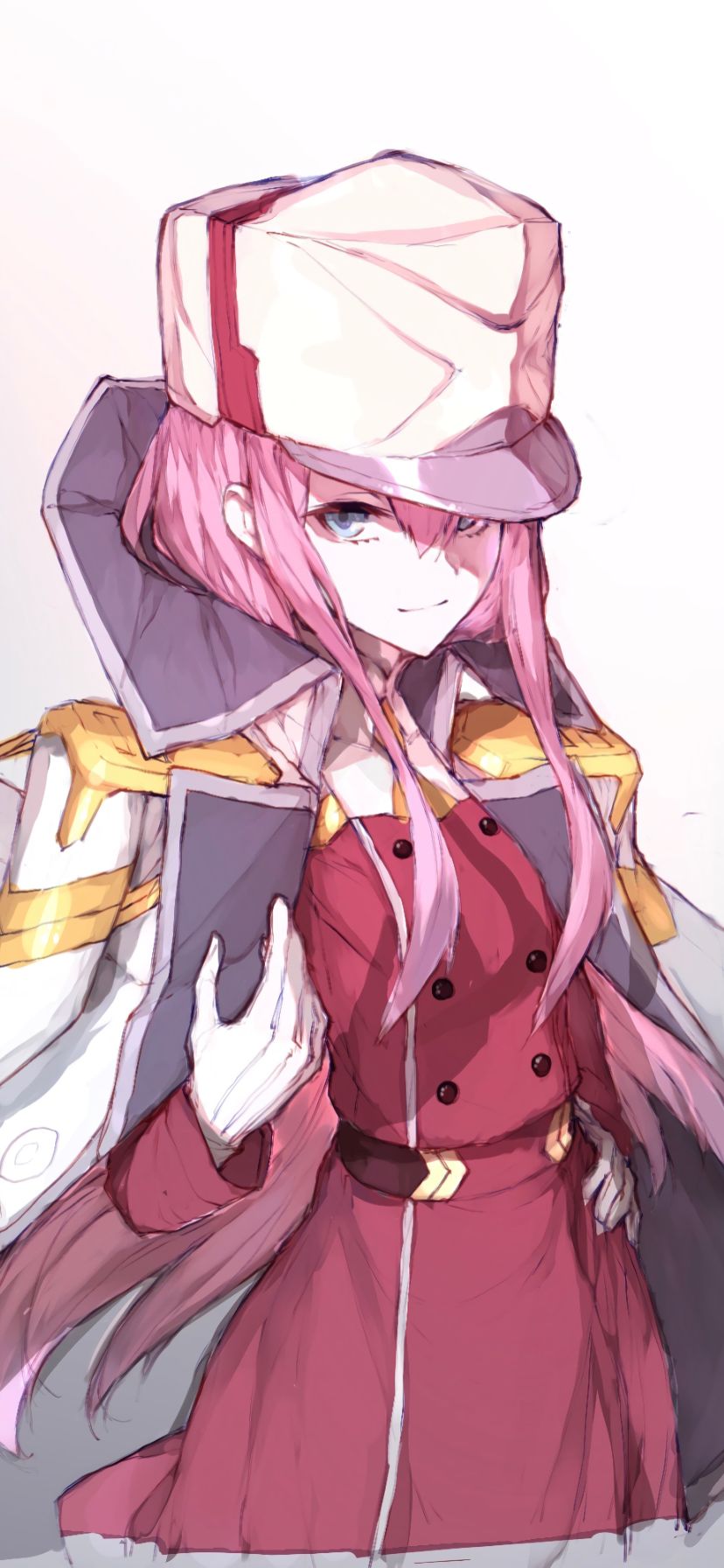 Handy-Wallpaper Animes, Darling In The Franxx, Zero Two (Liebling Im Franxx) kostenlos herunterladen.