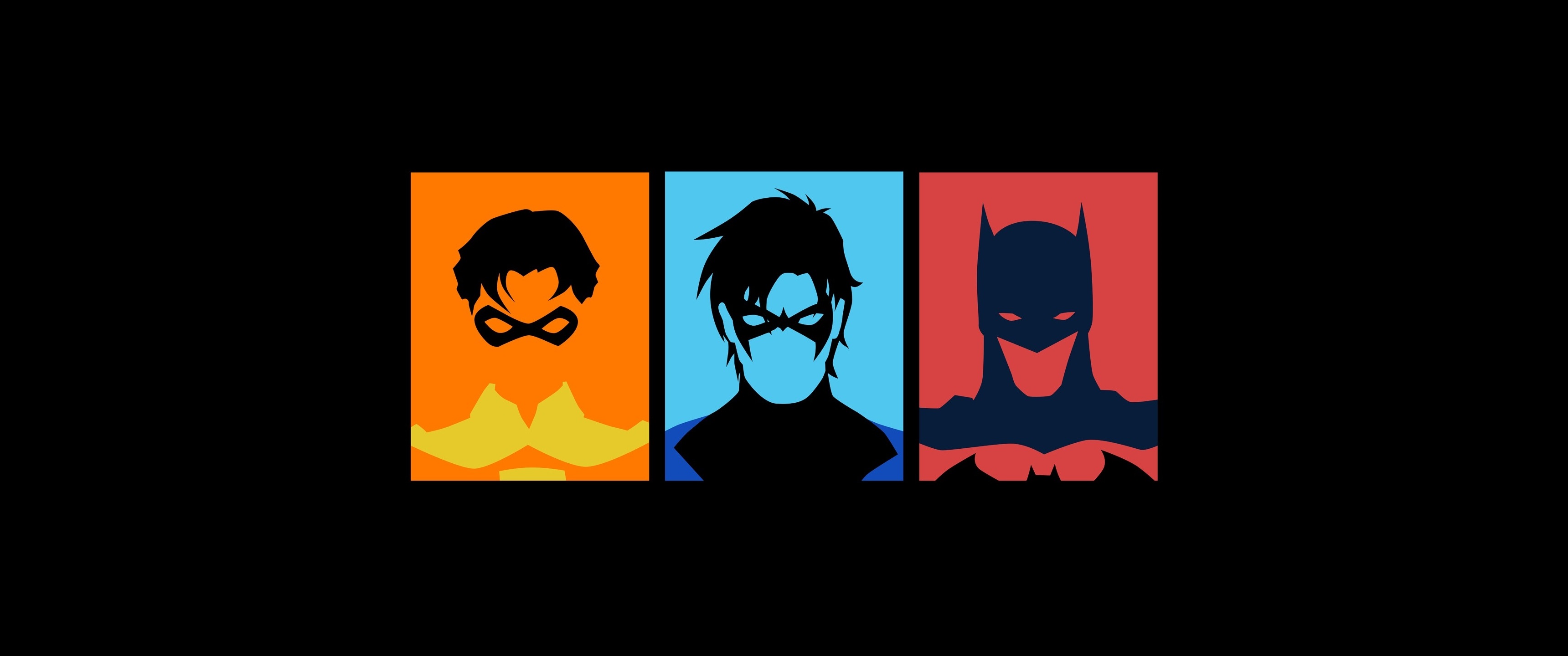 Скачать обои бесплатно Комиксы, Бэтмен, Найтвинг, Робин (Комиксы Dc) картинка на рабочий стол ПК