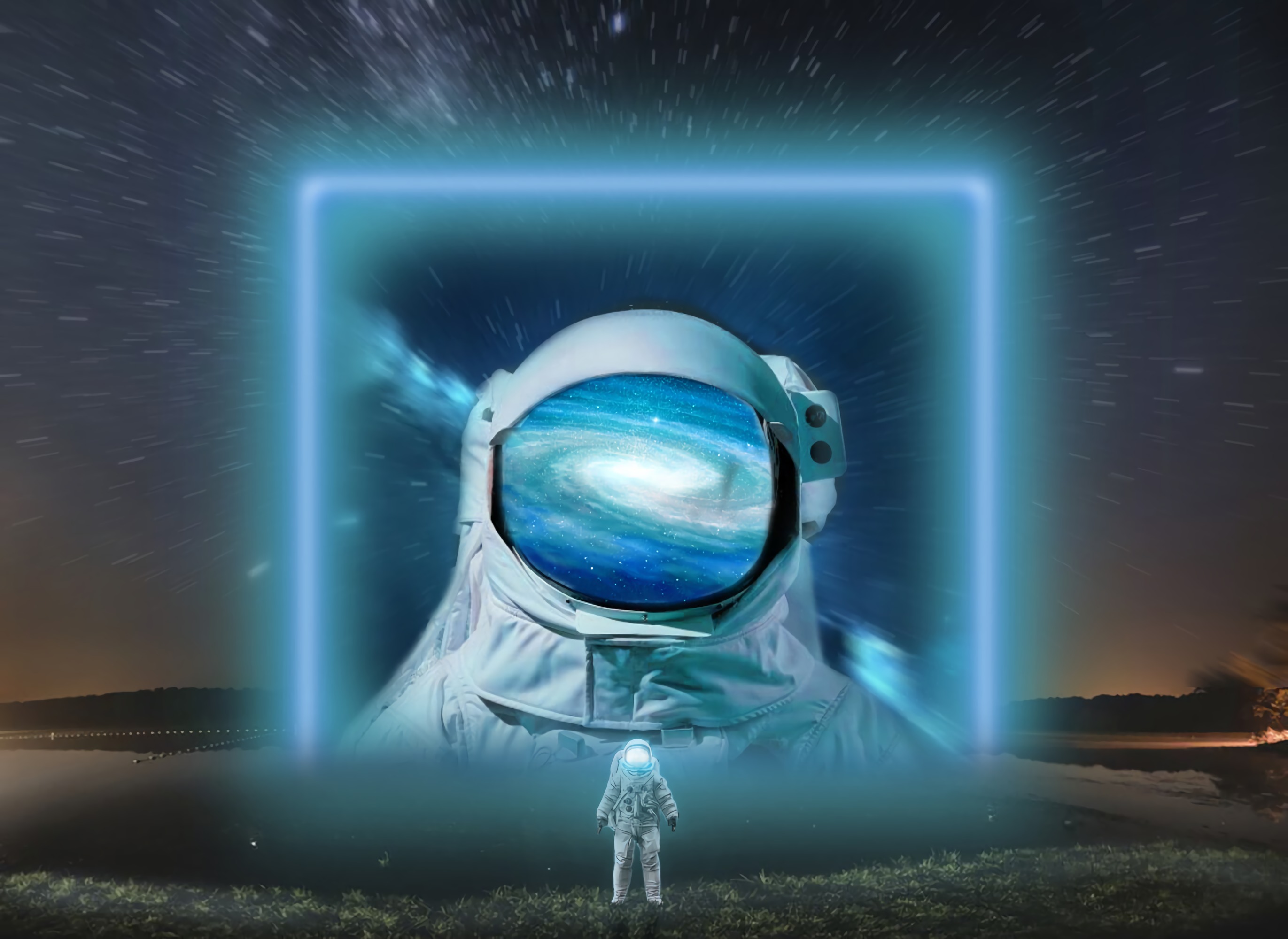 Descarga gratis la imagen Vía Láctea, Universo, Traje Espacial, Cosmonauta en el escritorio de tu PC