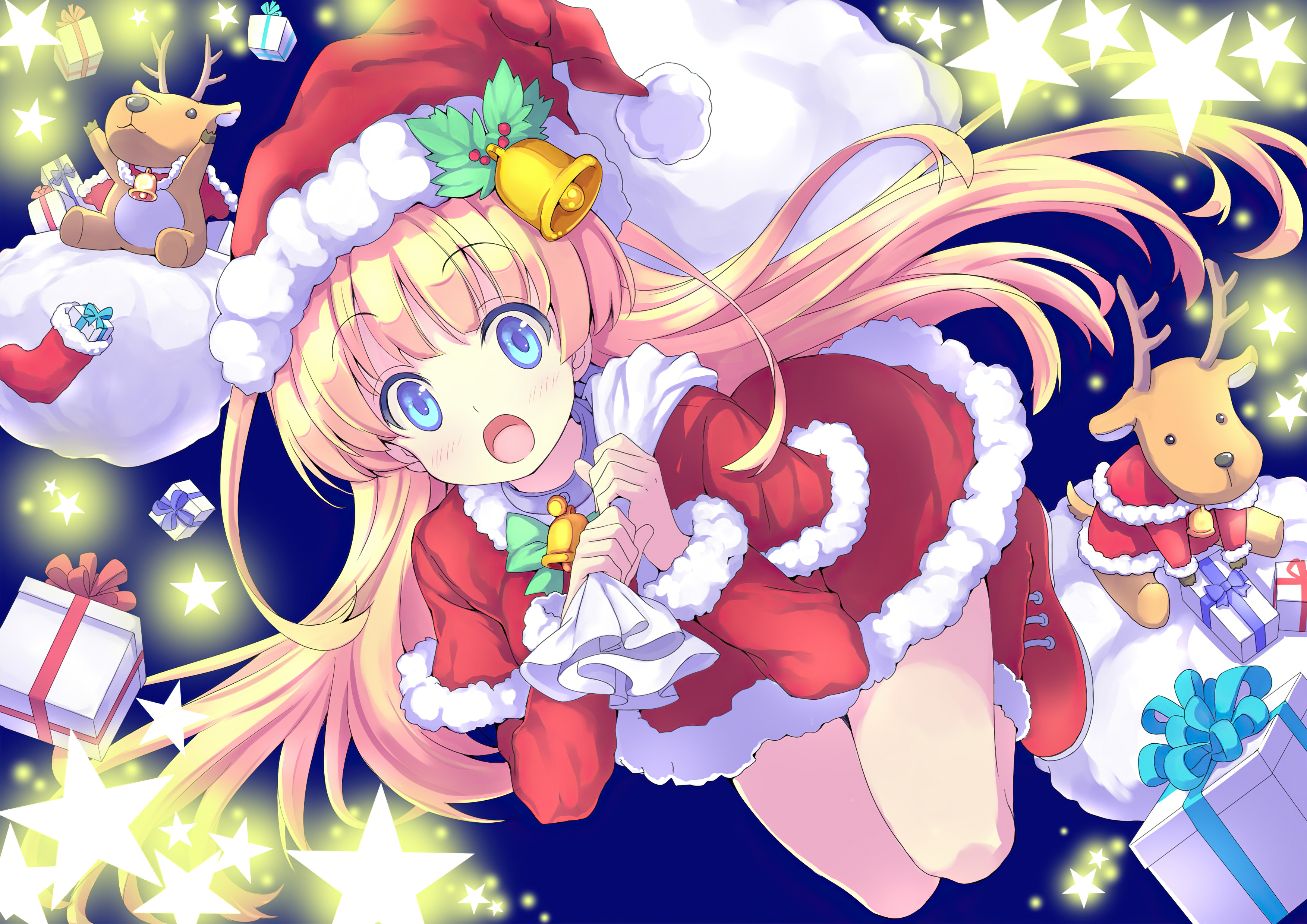 Download mobile wallpaper Anime, Christmas for free.