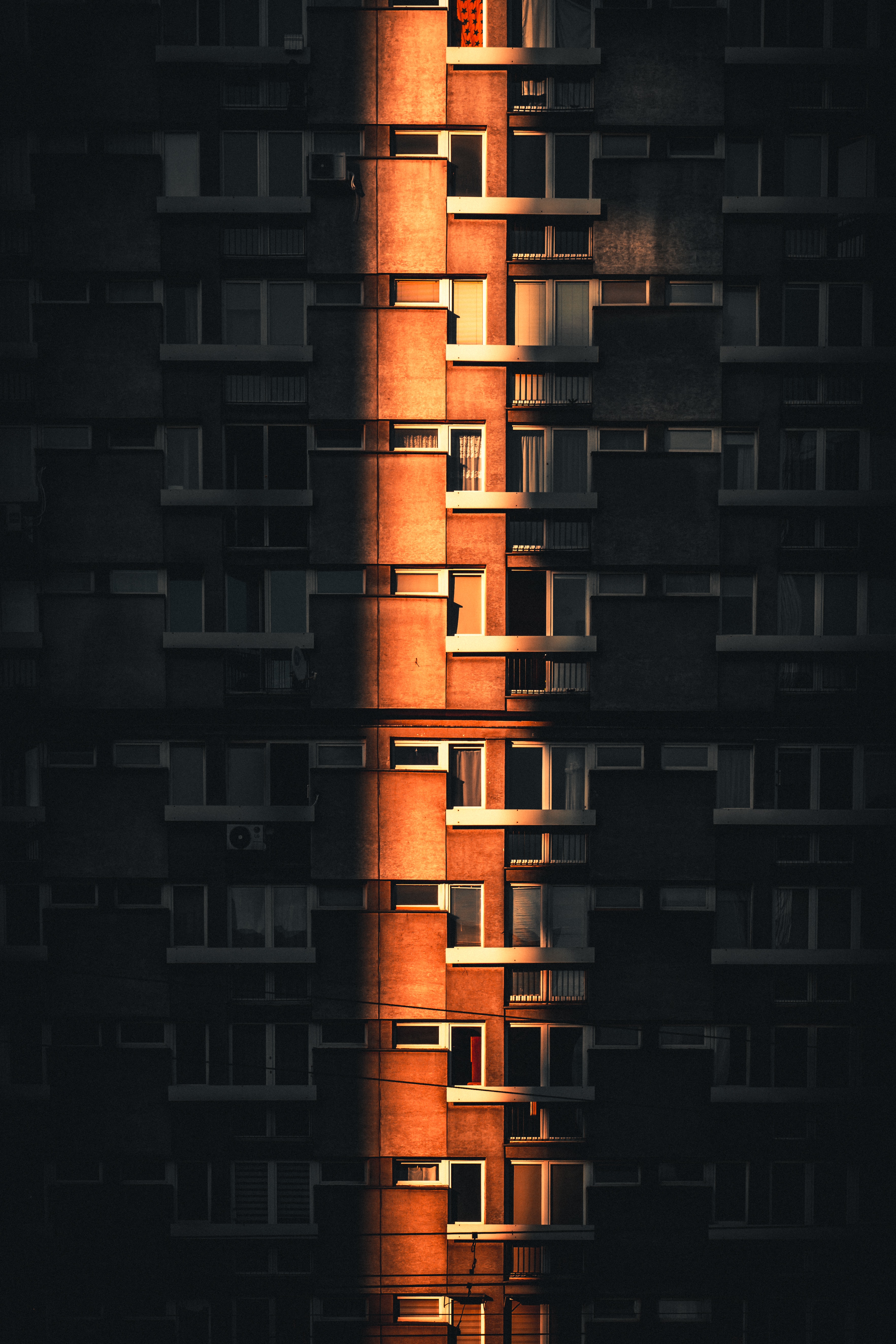 Apartments Vertical Background