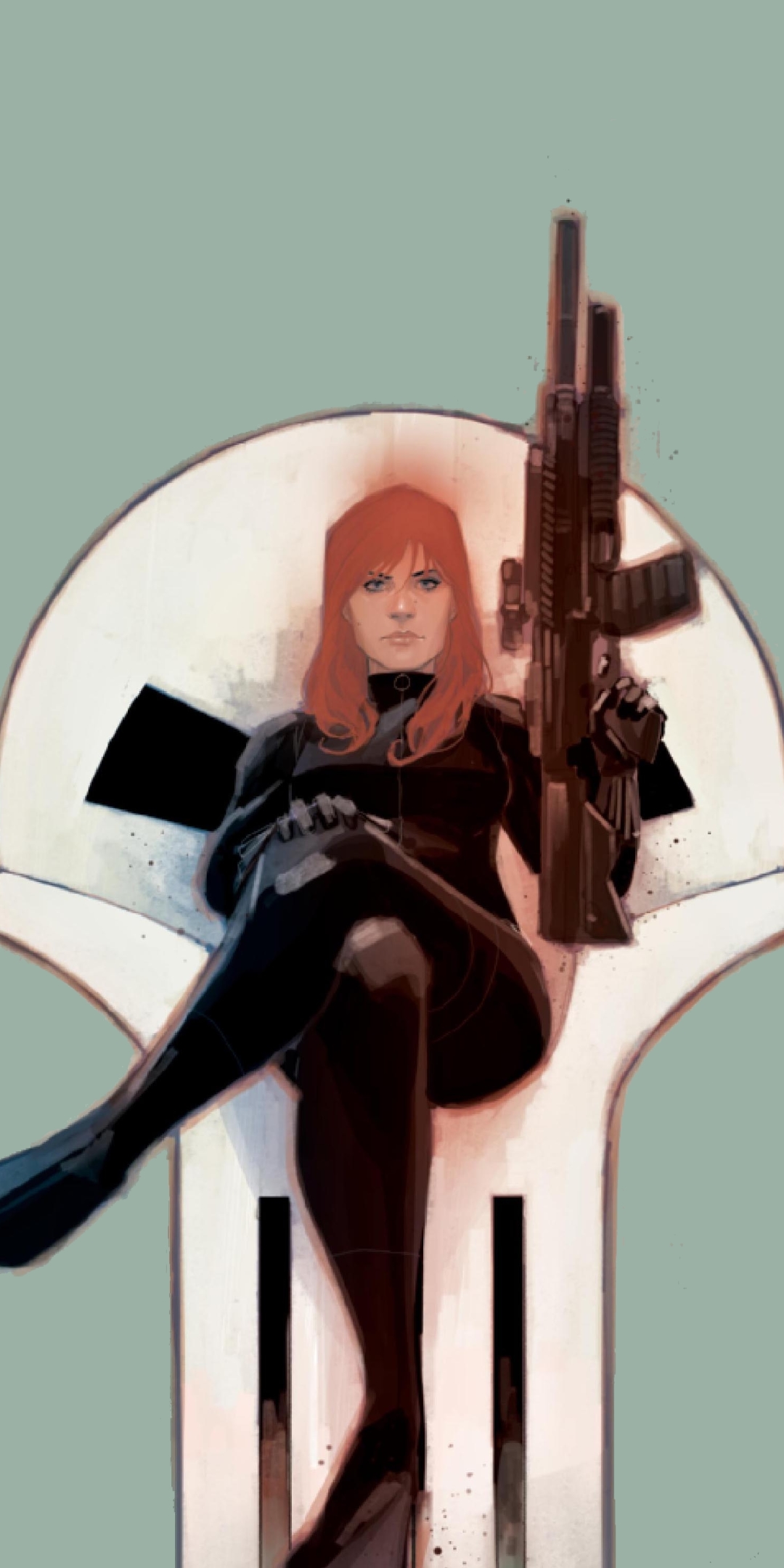 Handy-Wallpaper Comics, Black Widow kostenlos herunterladen.