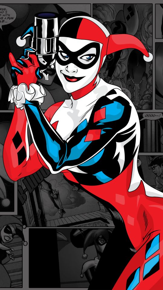 Handy-Wallpaper Comics, Harley Quinn, Dc Comics kostenlos herunterladen.