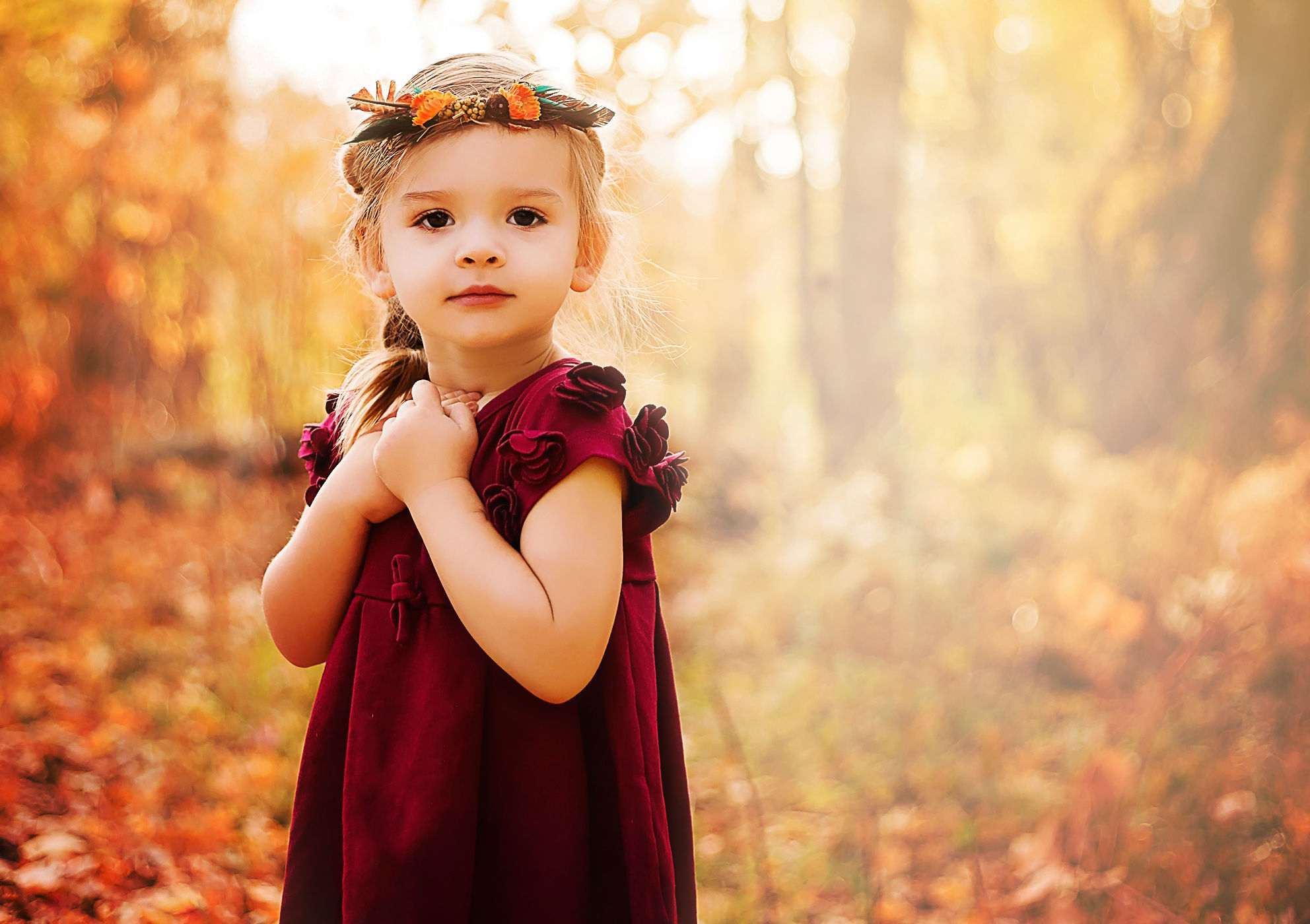 Download mobile wallpaper Bokeh, Child, Photography, Little Girl for free.