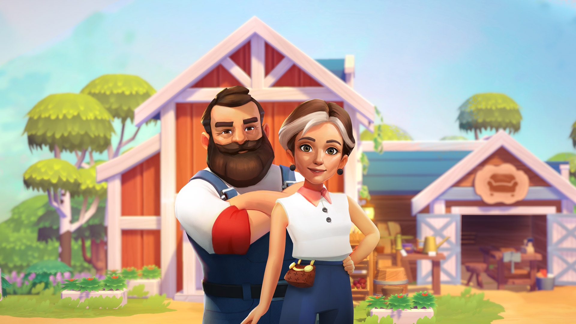 video game, big farm: story