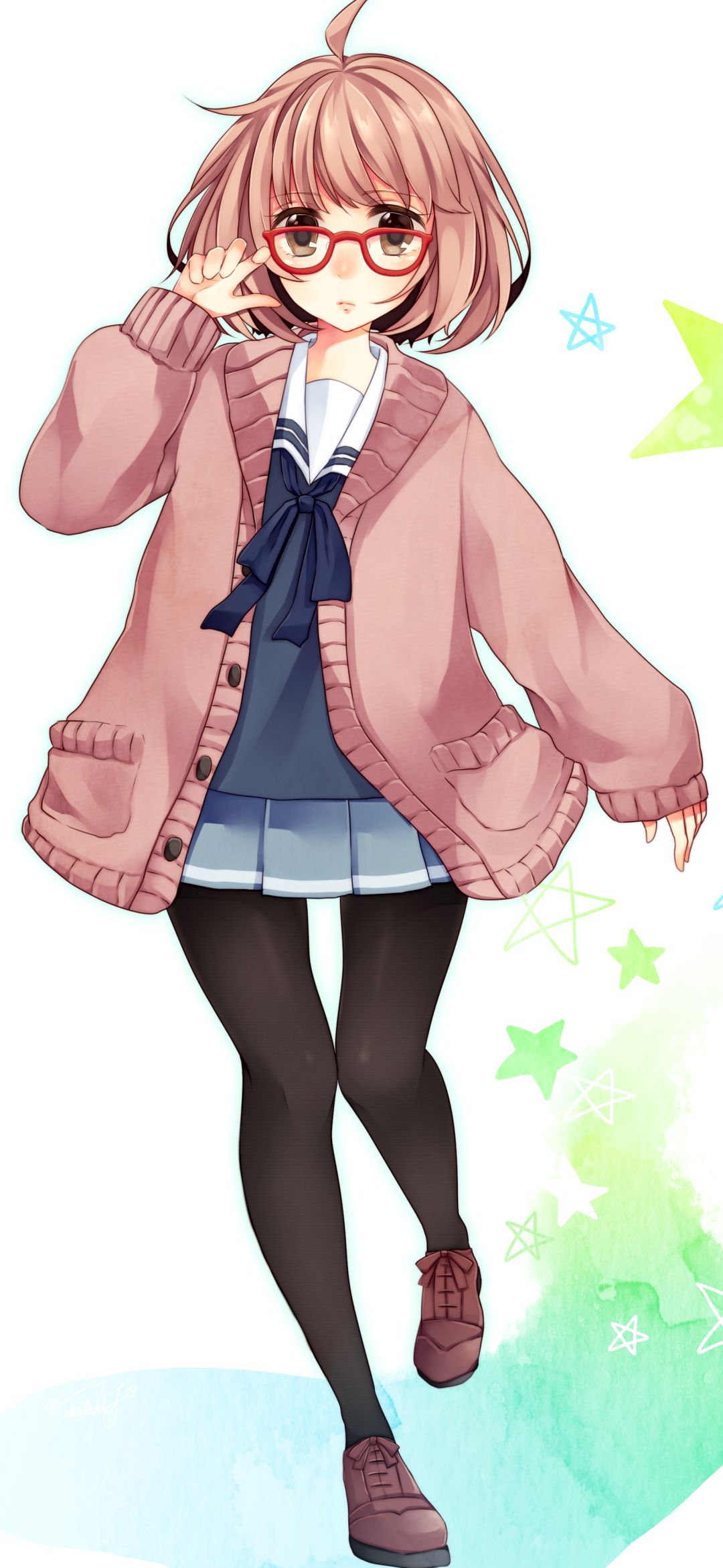 Descarga gratuita de fondo de pantalla para móvil de Animado, Mirai Kuriyama, Kyōkai No Kanata.