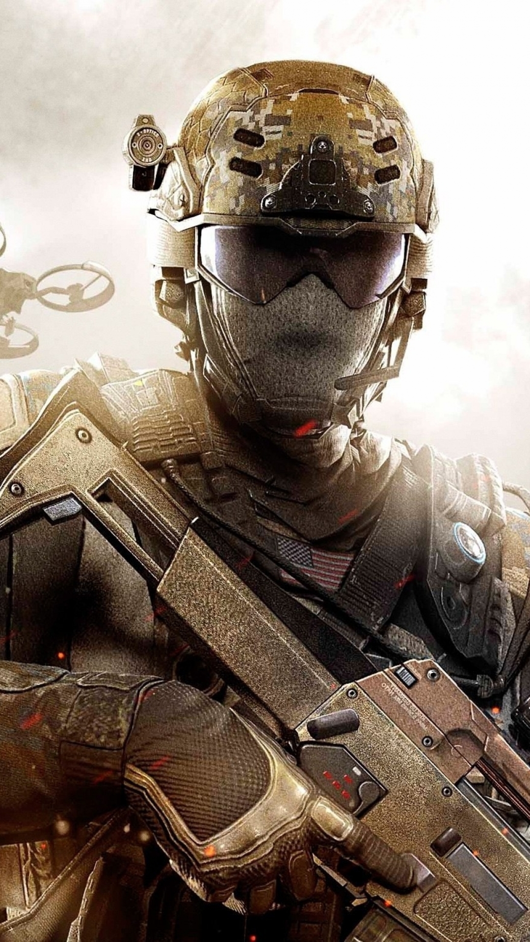 Download mobile wallpaper Warrior, Military, Soldier, Call Of Duty, Video Game, Call Of Duty: Black Ops Ii for free.