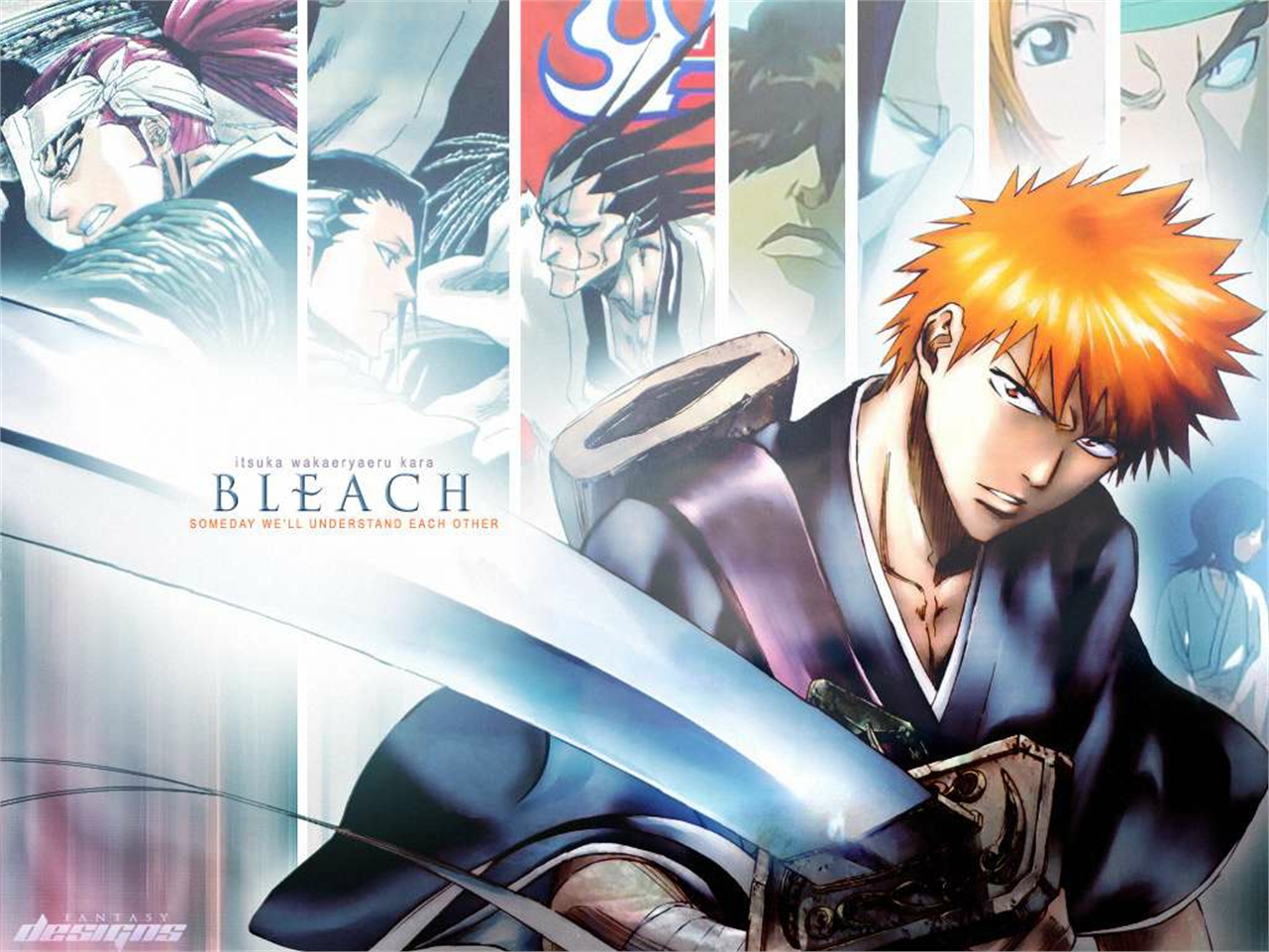 Handy-Wallpaper Bleach, Animes, Ichigo Kurosaki kostenlos herunterladen.