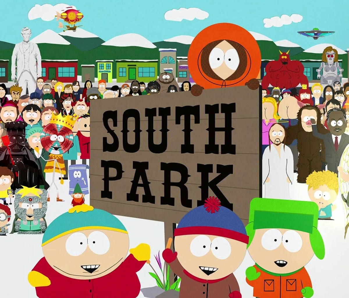 Baixar papel de parede para celular de South Park, Programa De Tv, Eric Cartman, Stan Marsh, Kyle Broflovski, Kenny Mccormick, Caldo De Manteiga gratuito.