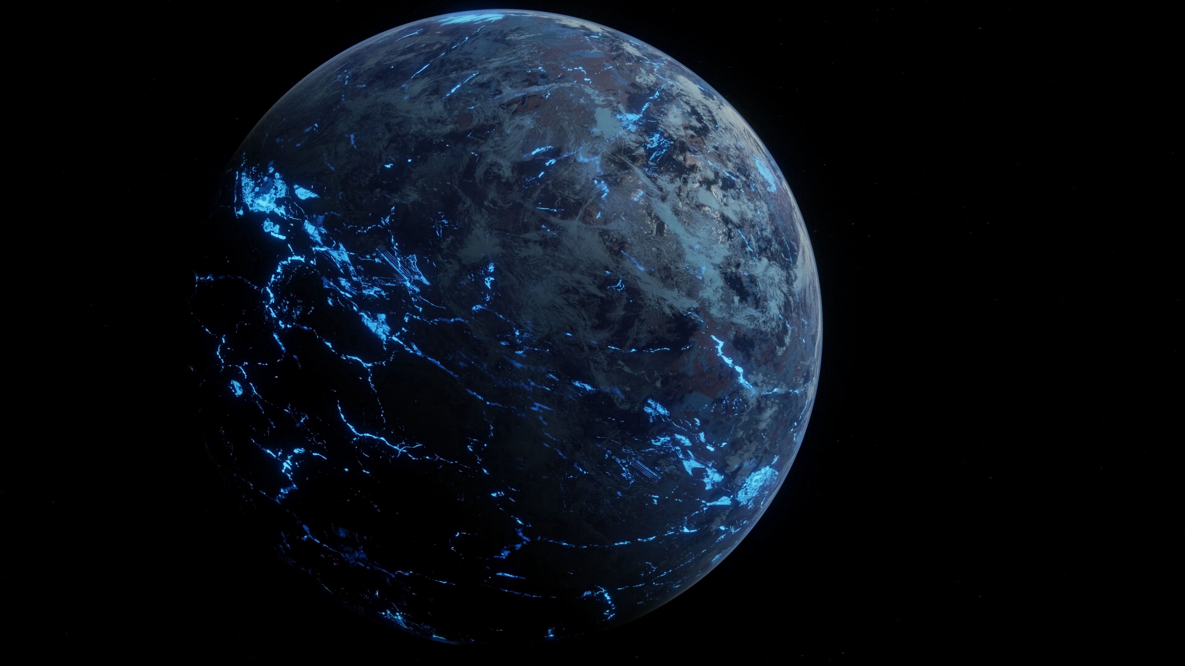 Free download wallpaper Universe, Surface, Planet, Dark, Sphere on your PC desktop