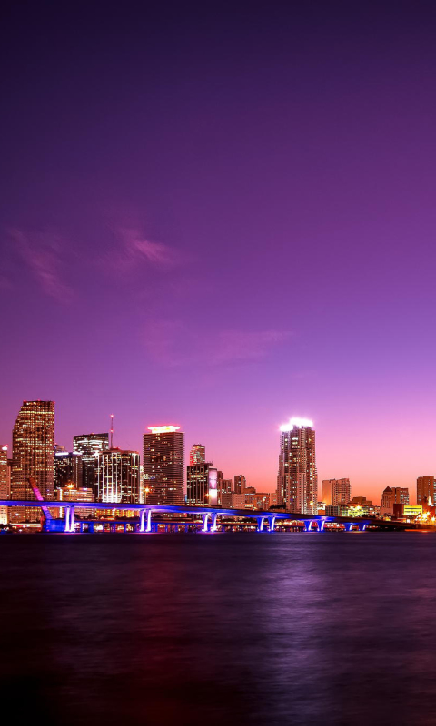 Download mobile wallpaper Cities, Miami, Florida, Man Made for free.