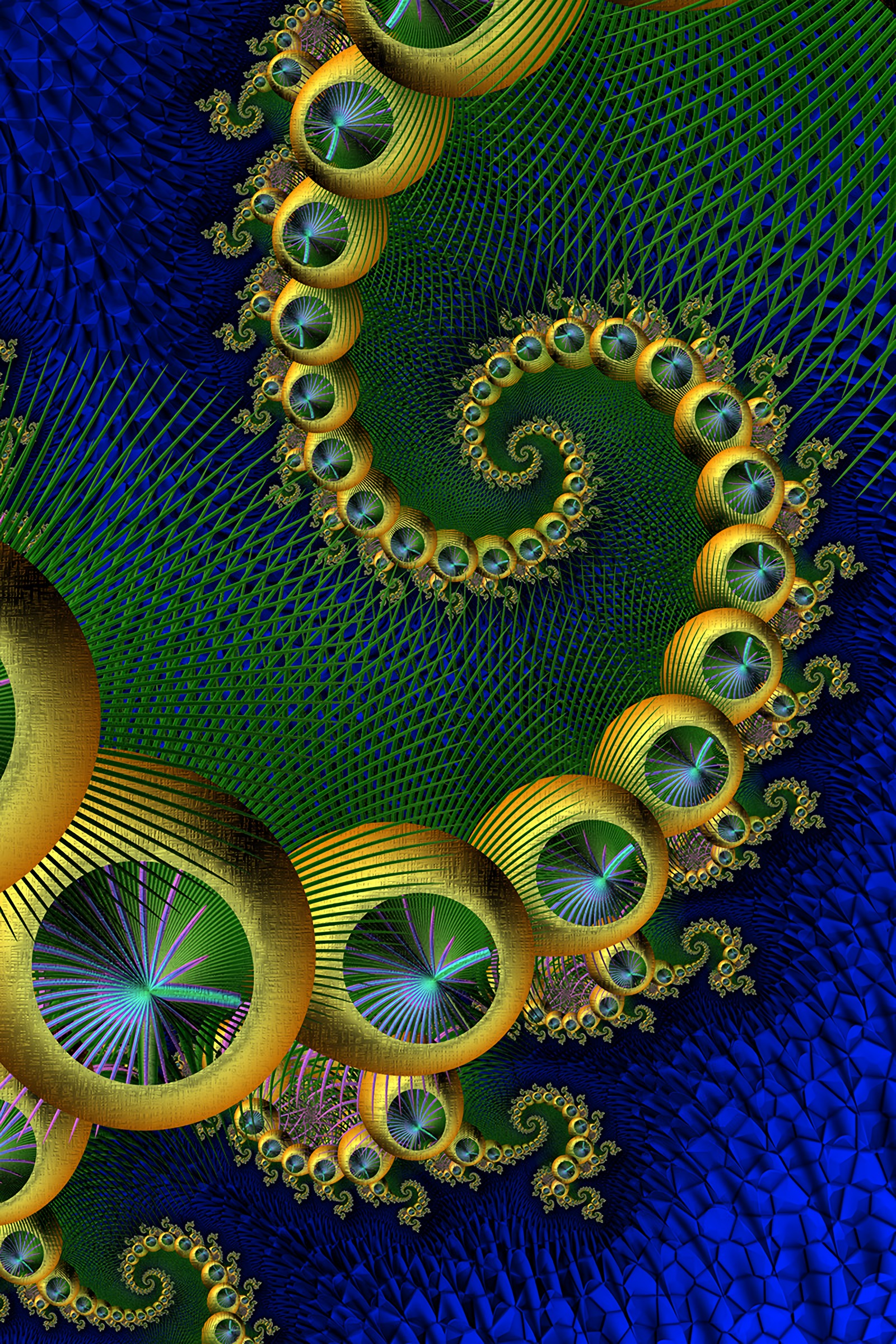 pattern, spiral, fractal, abstract, twisting, torsion